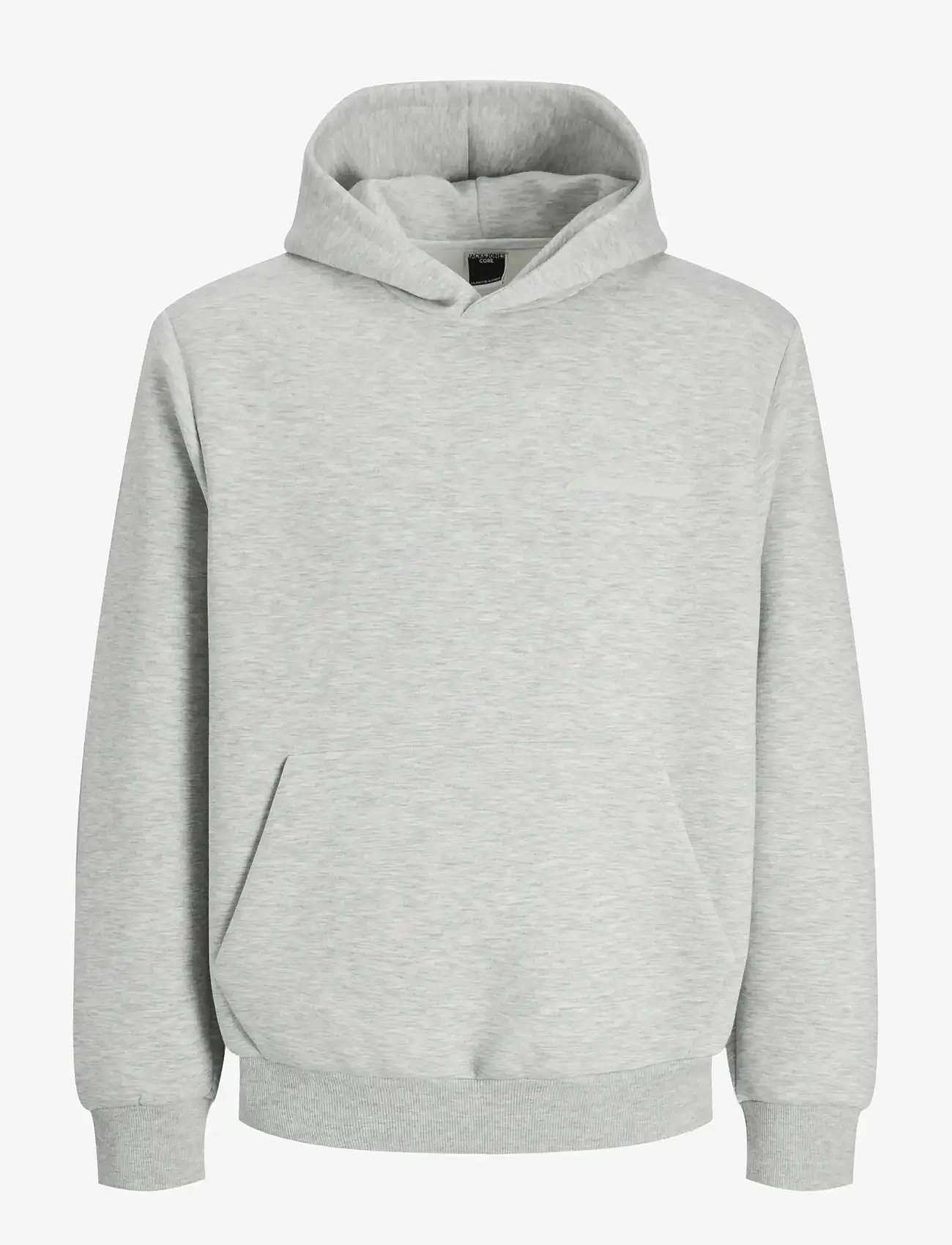 Jack & Jones - JCOFUSION SCUBA SWEAT HOOD NOOS - kapuutsiga dressipluusid - light grey melange - 1