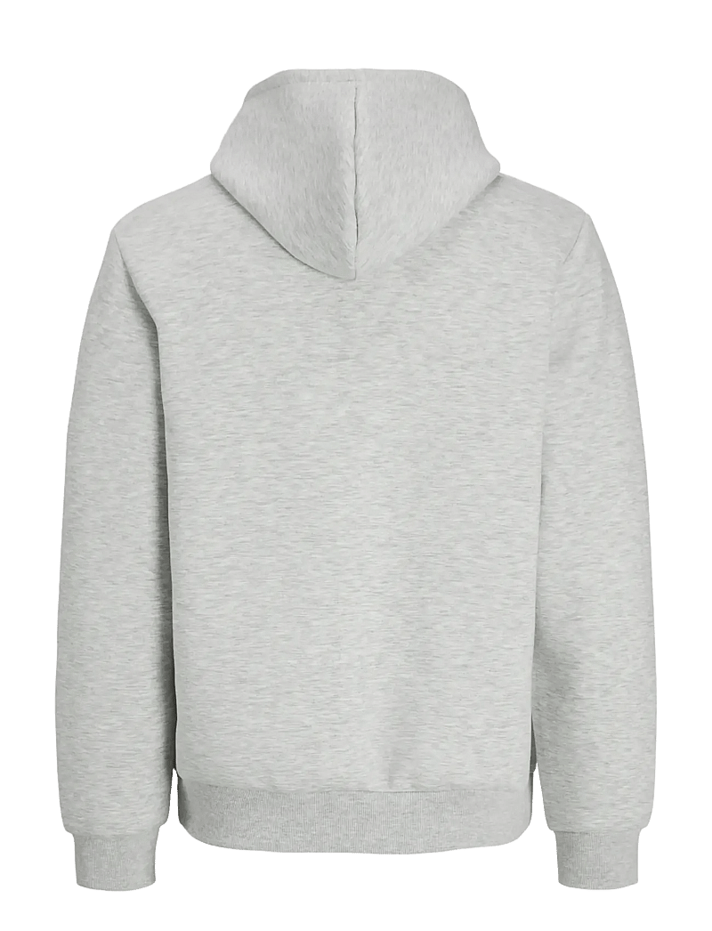 Jack & Jones - JCOFUSION SCUBA SWEAT HOOD NOOS - kapuutsiga dressipluusid - light grey melange - 2