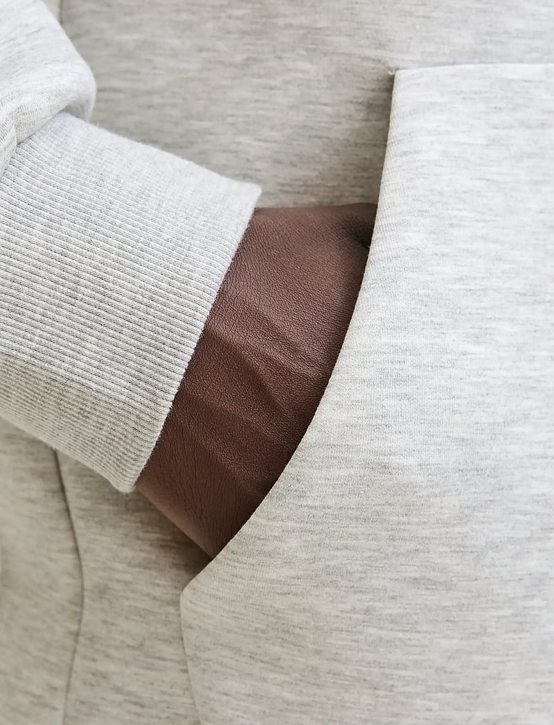 Jack & Jones - JCOFUSION SCUBA SWEAT HOOD NOOS - kapuutsiga dressipluusid - light grey melange - 5