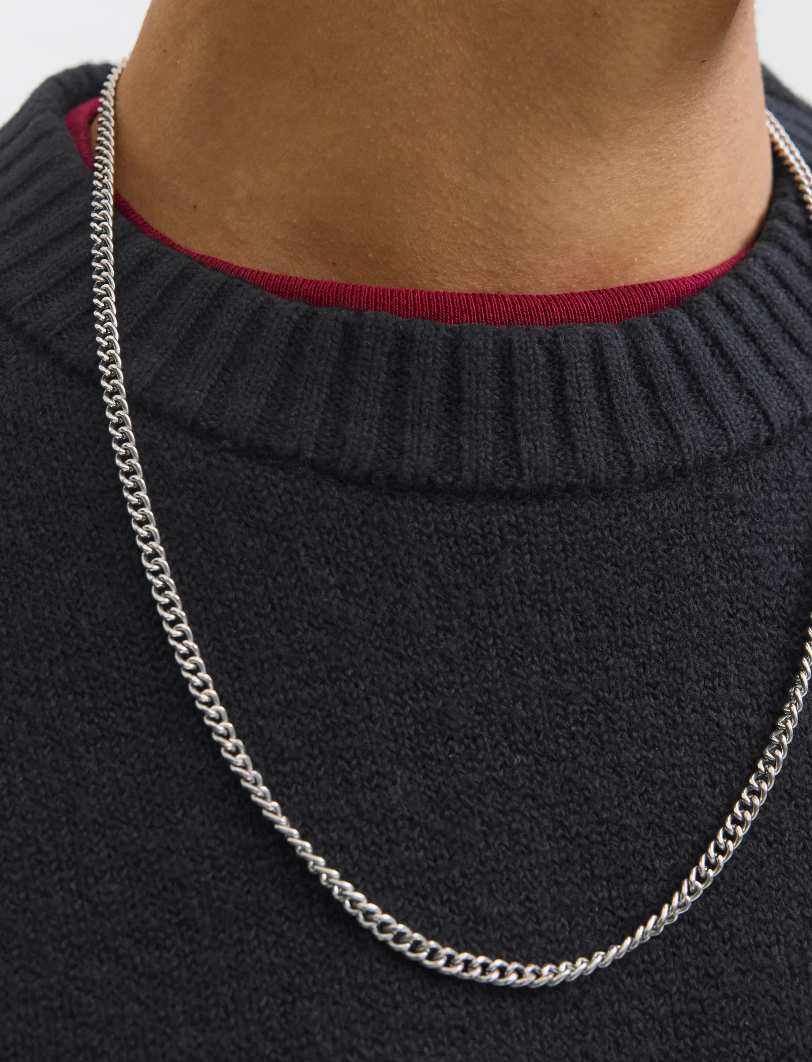 JACK & JONES Jornorrebro Knit Crew Neck Sn stickade tröjor herr – bild 6