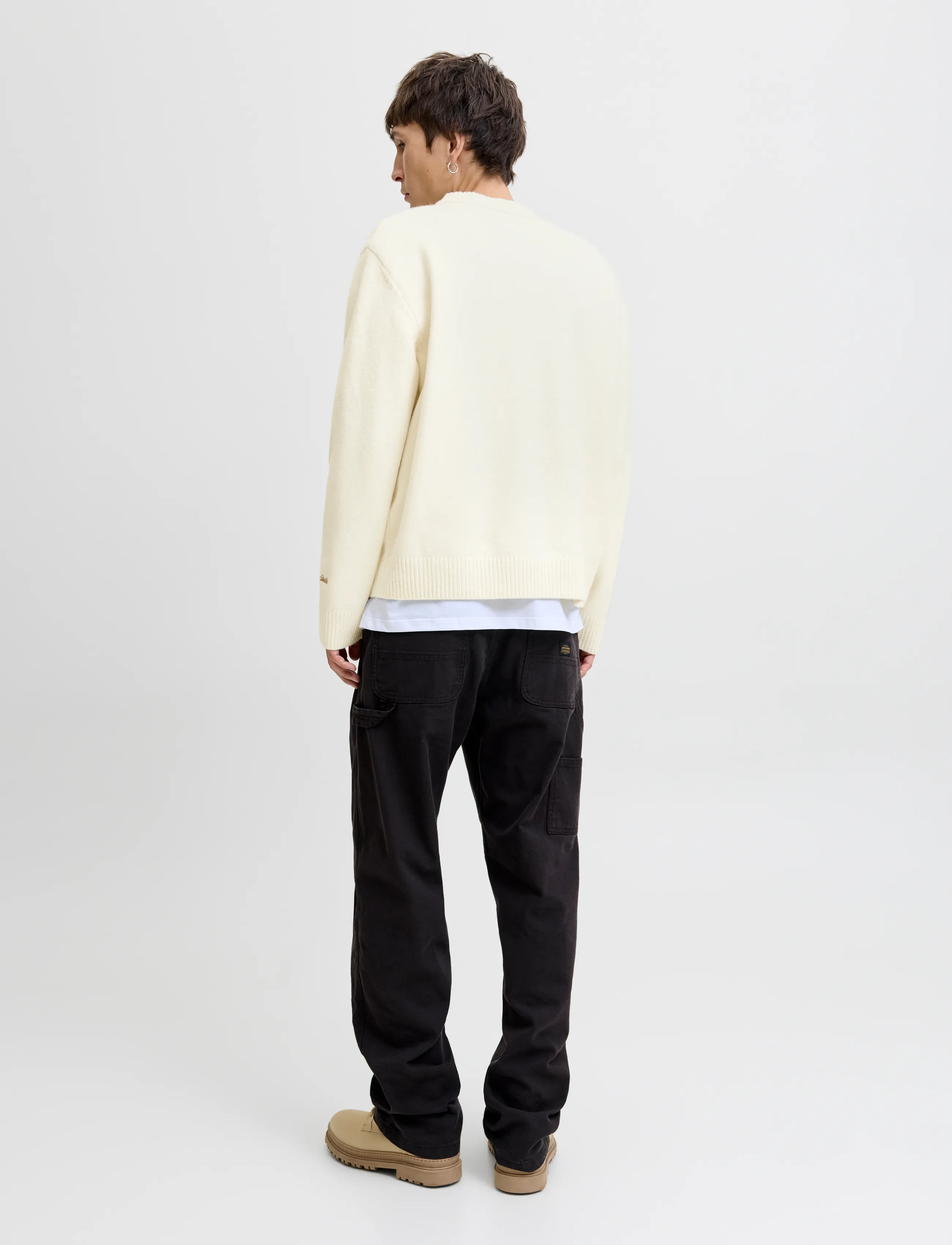 Jack & Jones - JORNORREBRO KNIT CREW NECK SN - sea salt - 2
