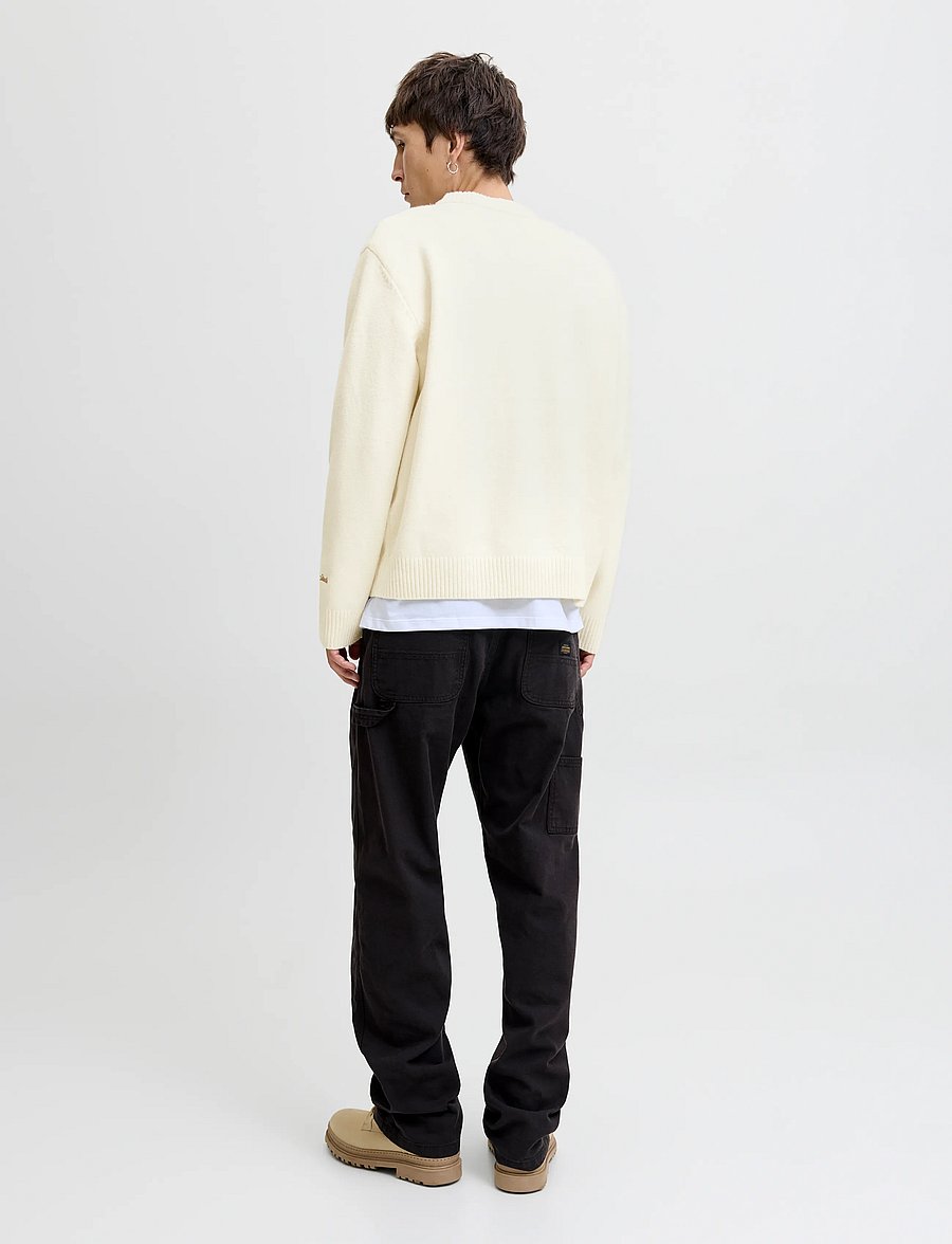 Jack & Jones - JORNORREBRO KNIT CREW NECK SN - sea salt - 2