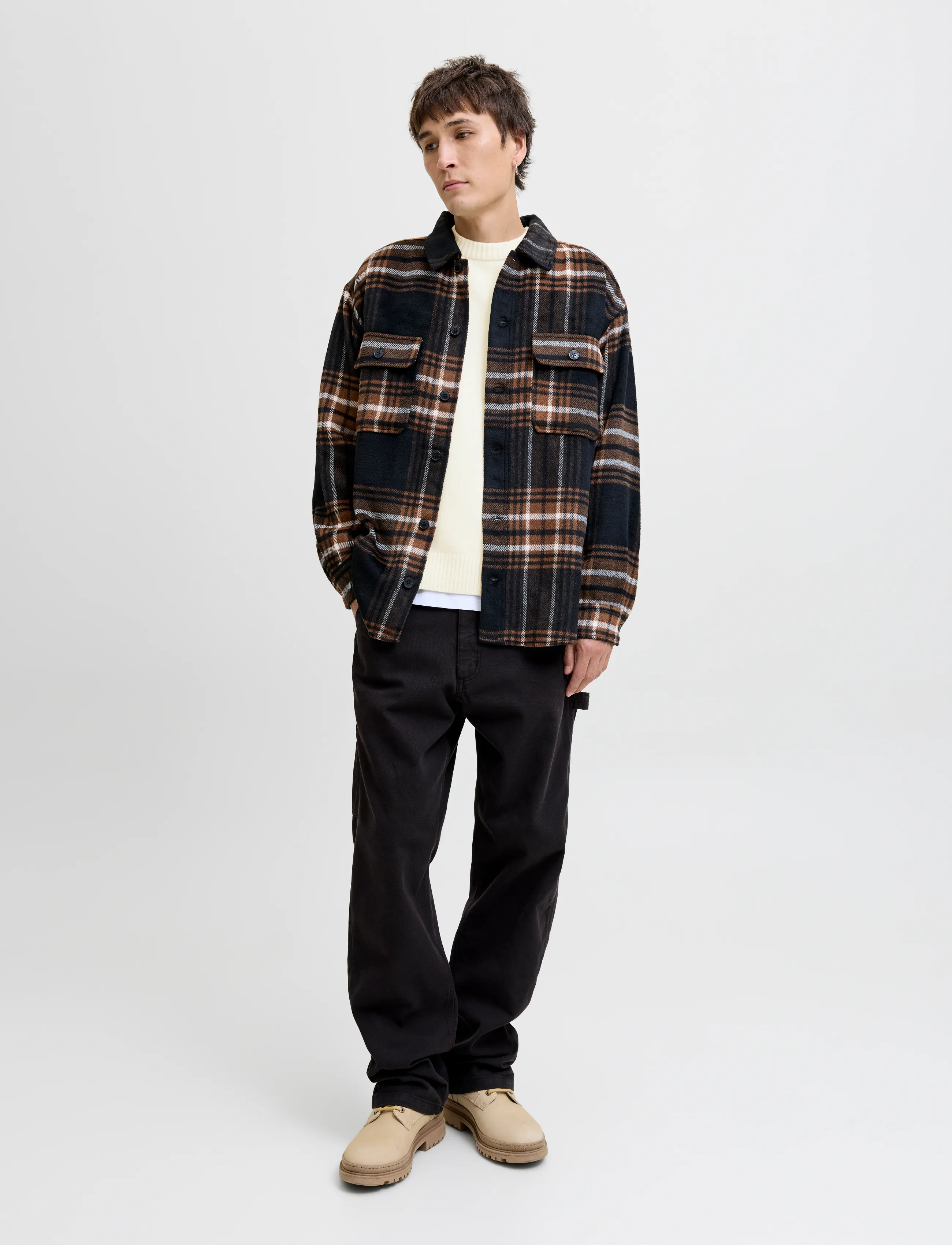 Jack & Jones - JORNORREBRO KNIT CREW NECK SN - sea salt - 3