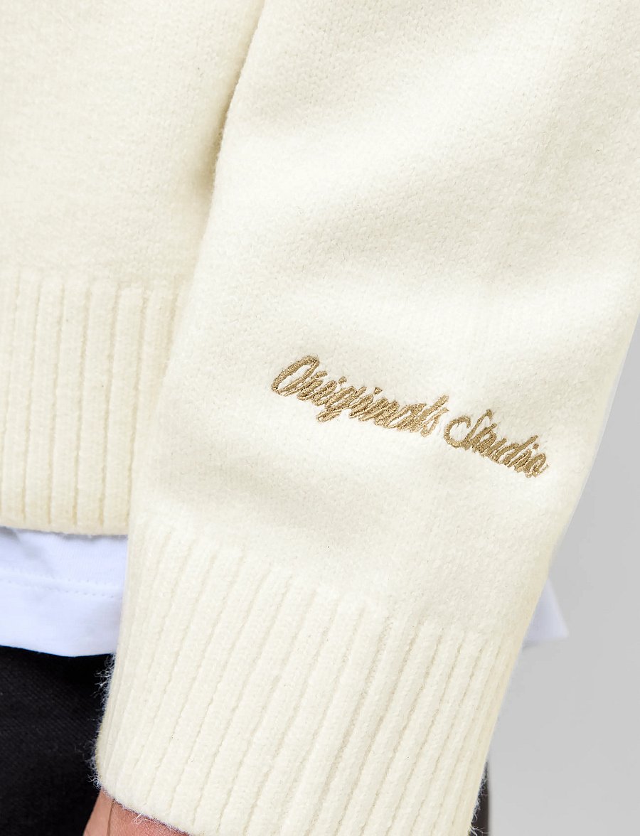 Jack & Jones - JORNORREBRO KNIT CREW NECK SN - sea salt - 4