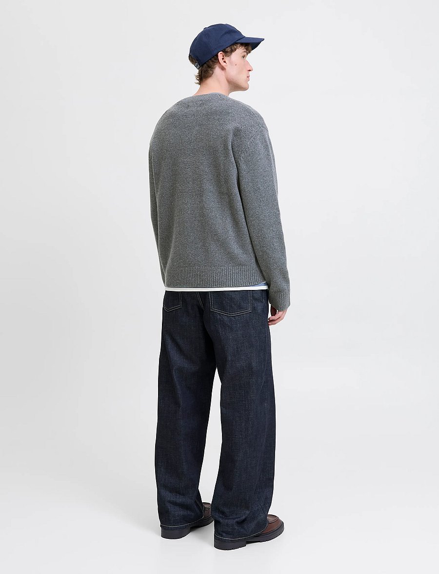 Jack & Jones - JORNORREBRO KNIT CARDIGAN LN - strickjacken - dark grey melange - 2