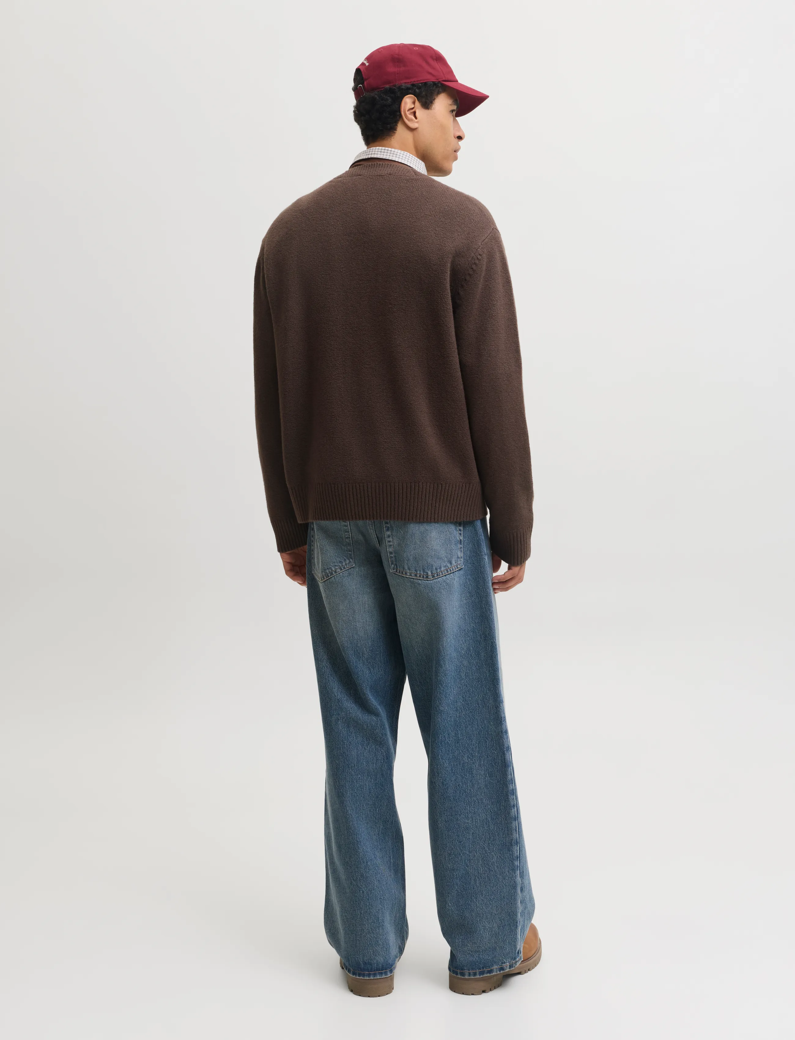 Jack & Jones - JORNORREBRO KNIT CARDIGAN LN - herbstliche kleidung - mulch - 3