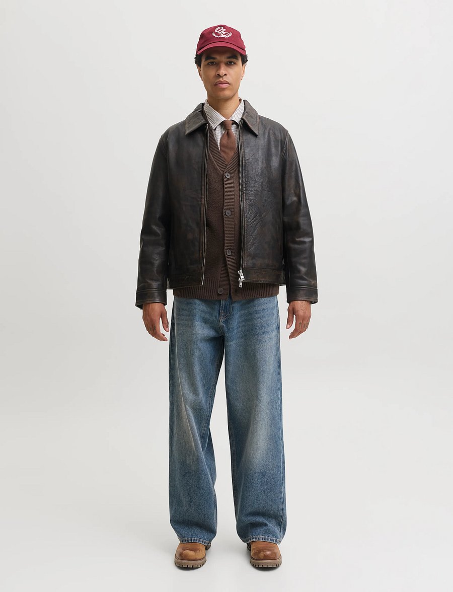 Jack & Jones - JORNORREBRO KNIT CARDIGAN LN - strickjacken - mulch - 4
