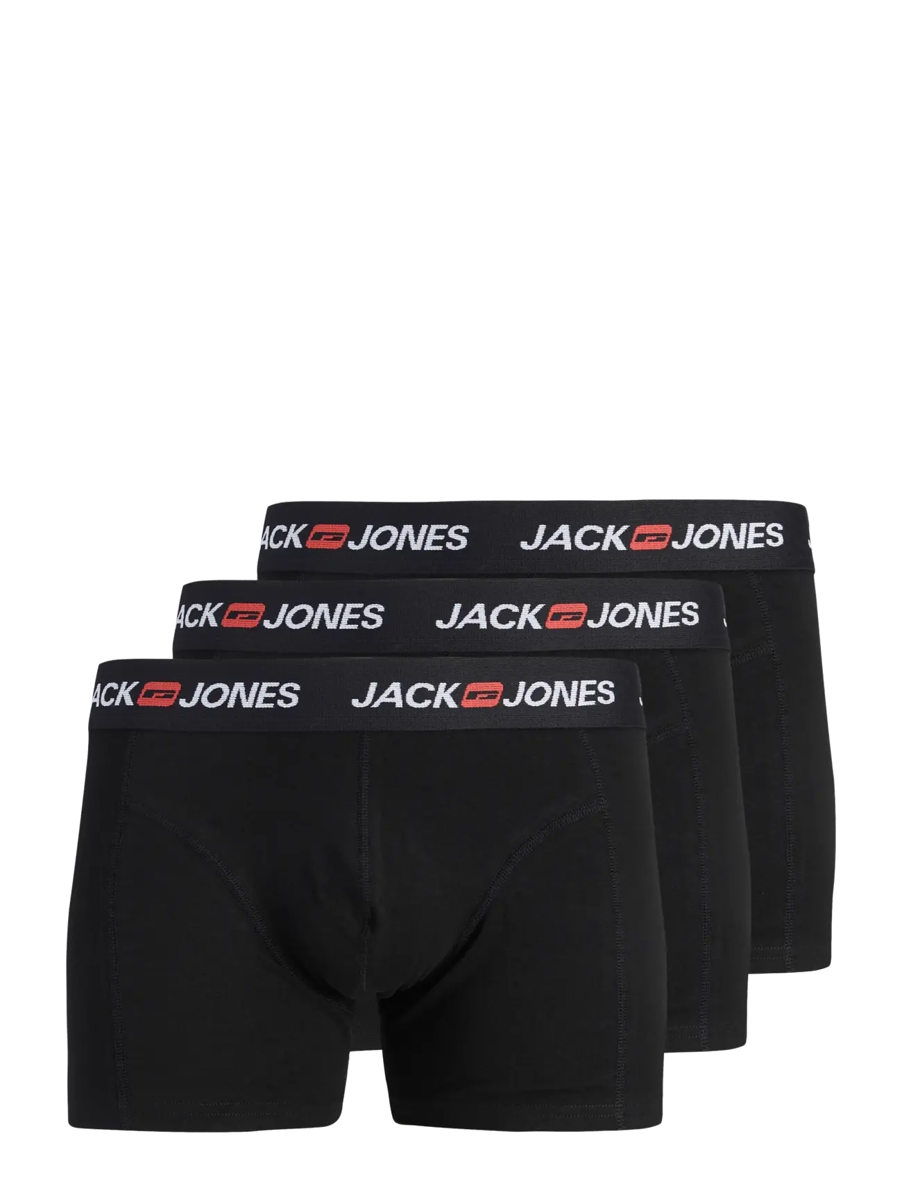 Jack & Jones - JACCORP OLD LOGO TRUNKS 3 PACK - multipakk aluspüksid - black - 0