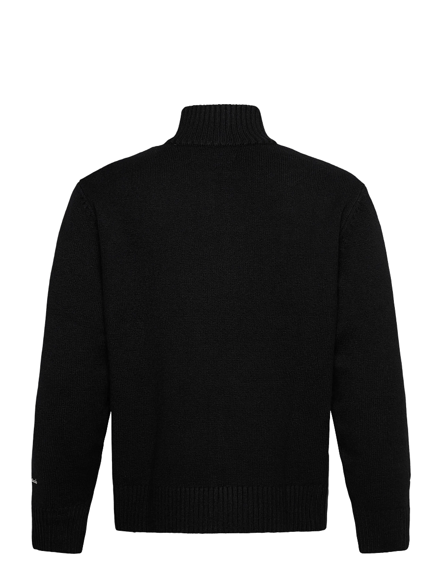 Jack & Jones - JORNORREBRO KNIT HALF ZIP SN - half zip-tröjor - black - 2