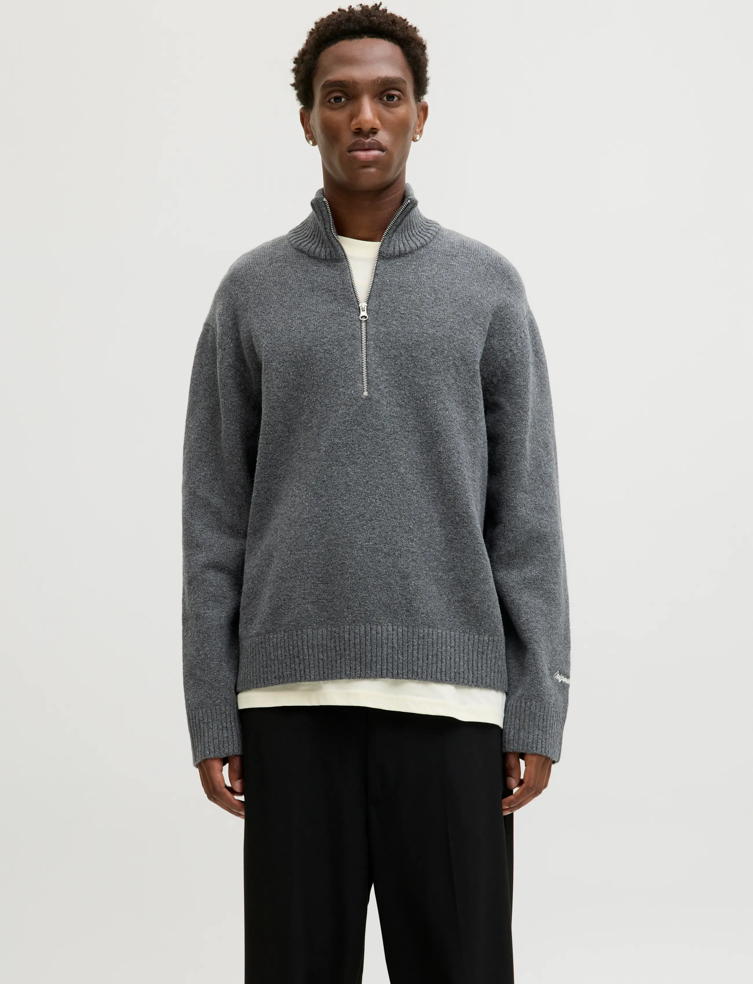 Jornorrebro Knit Half Zip Sn