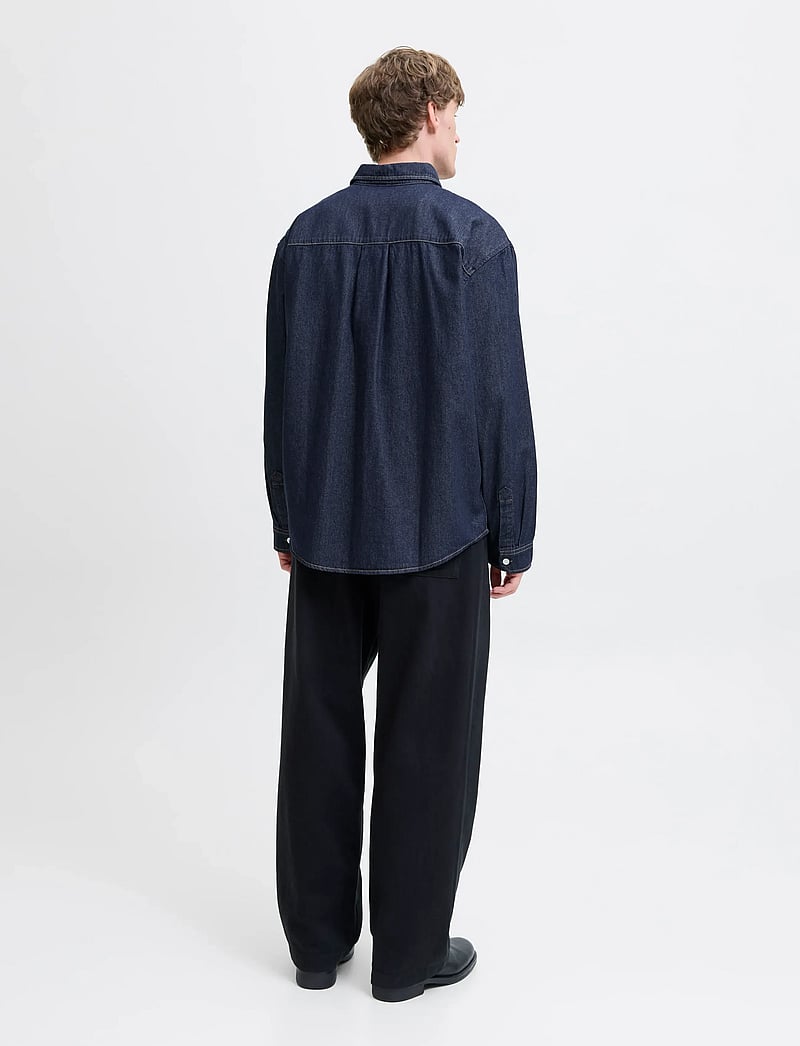 Jack & Jones - JORNORREBRO DENIM SHIRT LS SN - džinsiniai marškiniai - dark blue denim - 3