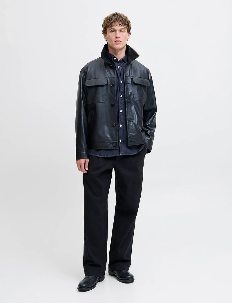 Jack & Jones - JORNORREBRO DENIM SHIRT LS SN - džinsiniai marškiniai - dark blue denim - 4