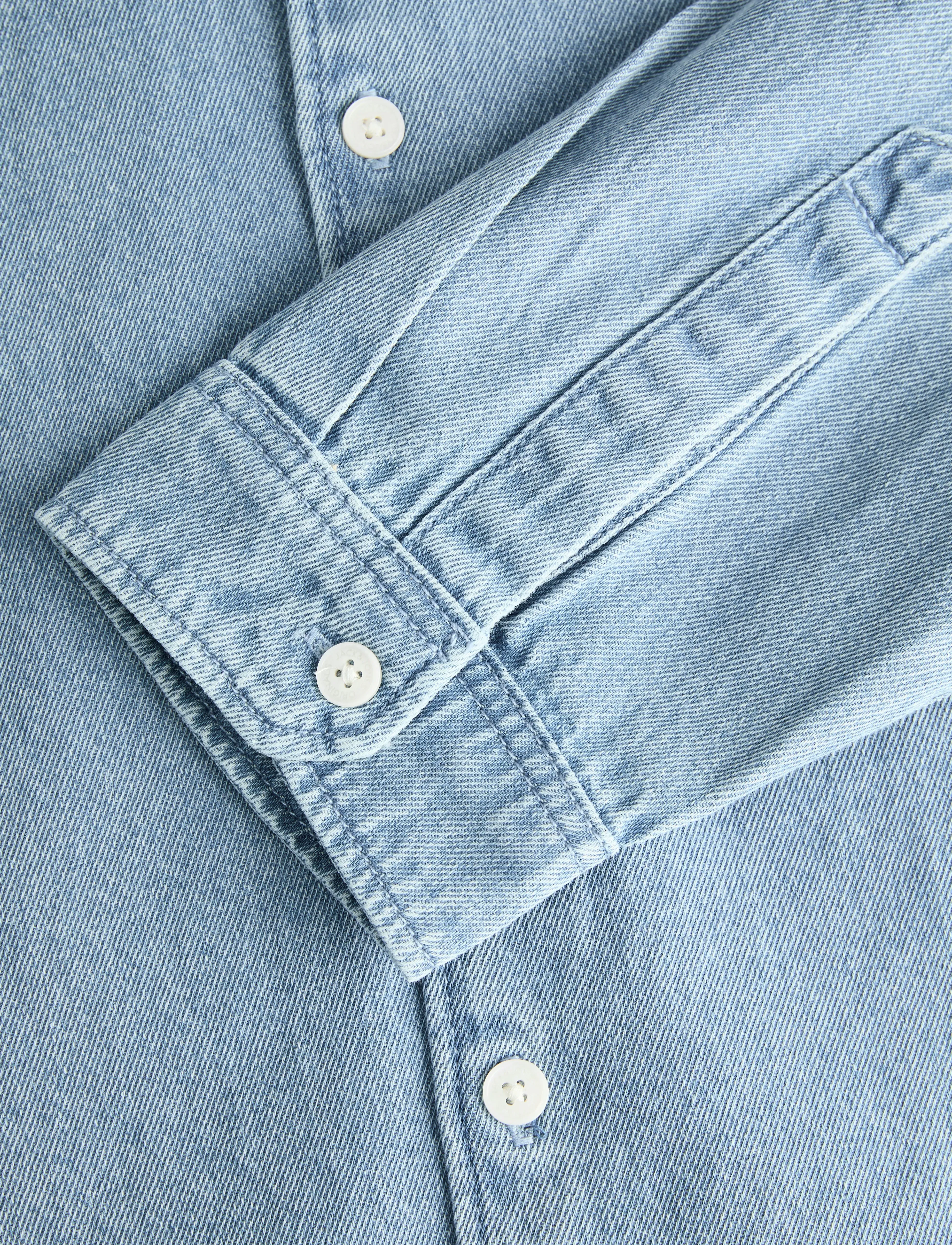 Jack & Jones - JORNORREBRO DENIM SHIRT LS SN - teksasärgid - medium blue denim - 4