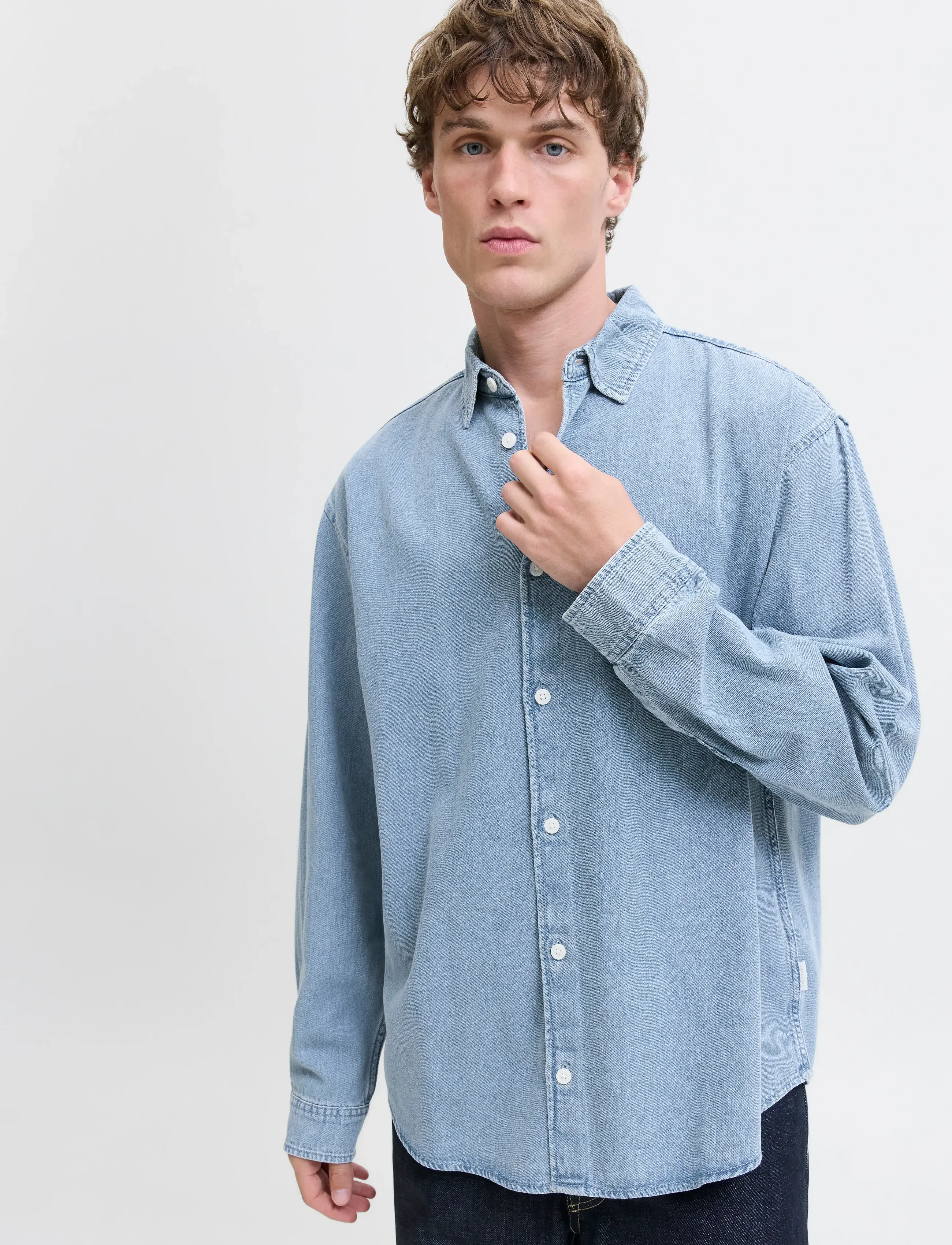 JACK & JONES Skjorta 'JORNorrebro' herr – bild 7