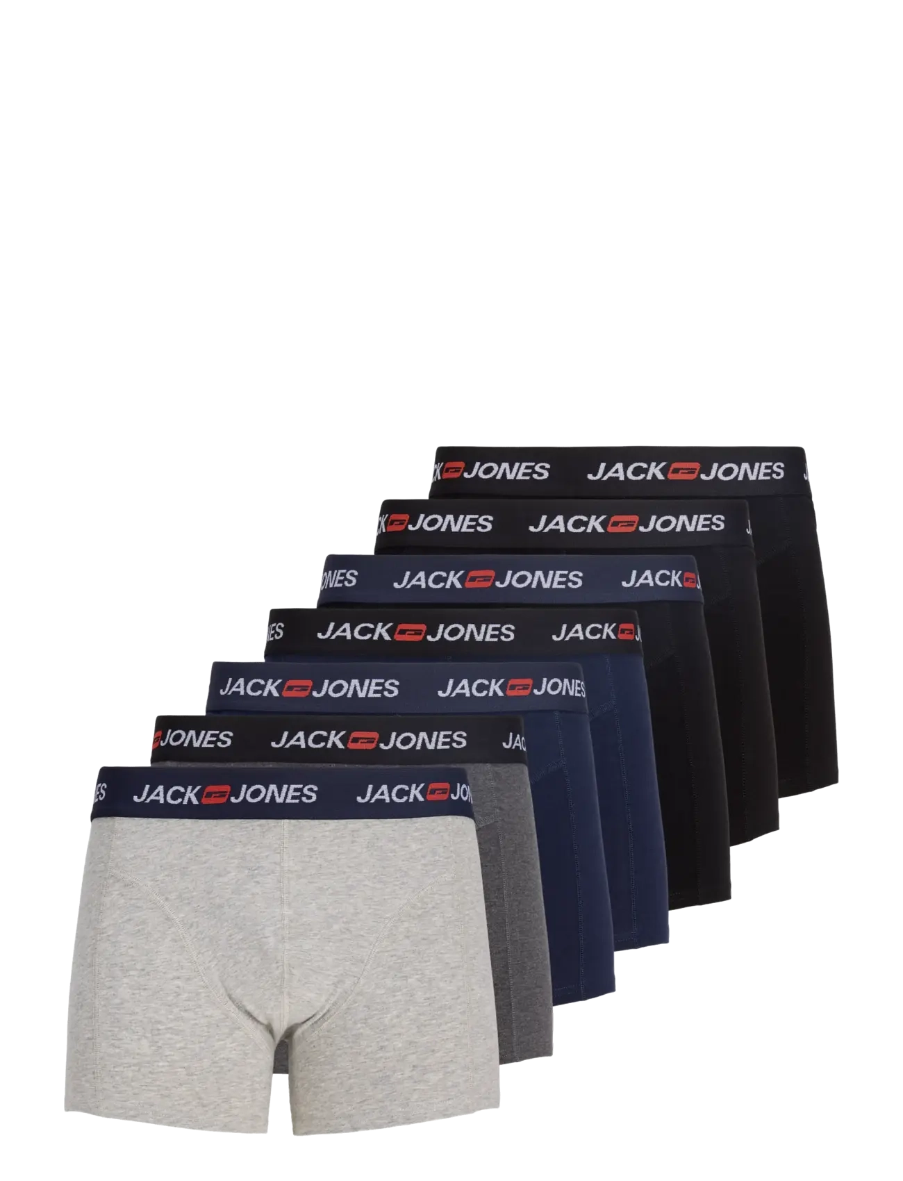 Jack & Jones JACCORP OLD LOGO TRUNKS 7 PACK - Unterwäsche - BLACK / black