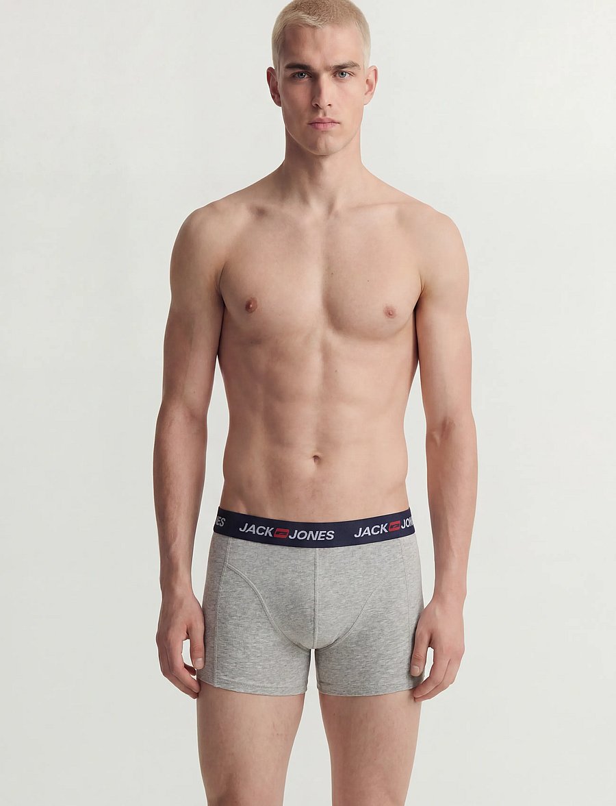 Jack & Jones - JACCORP OLD LOGO TRUNKS 7 PACK - black - 0