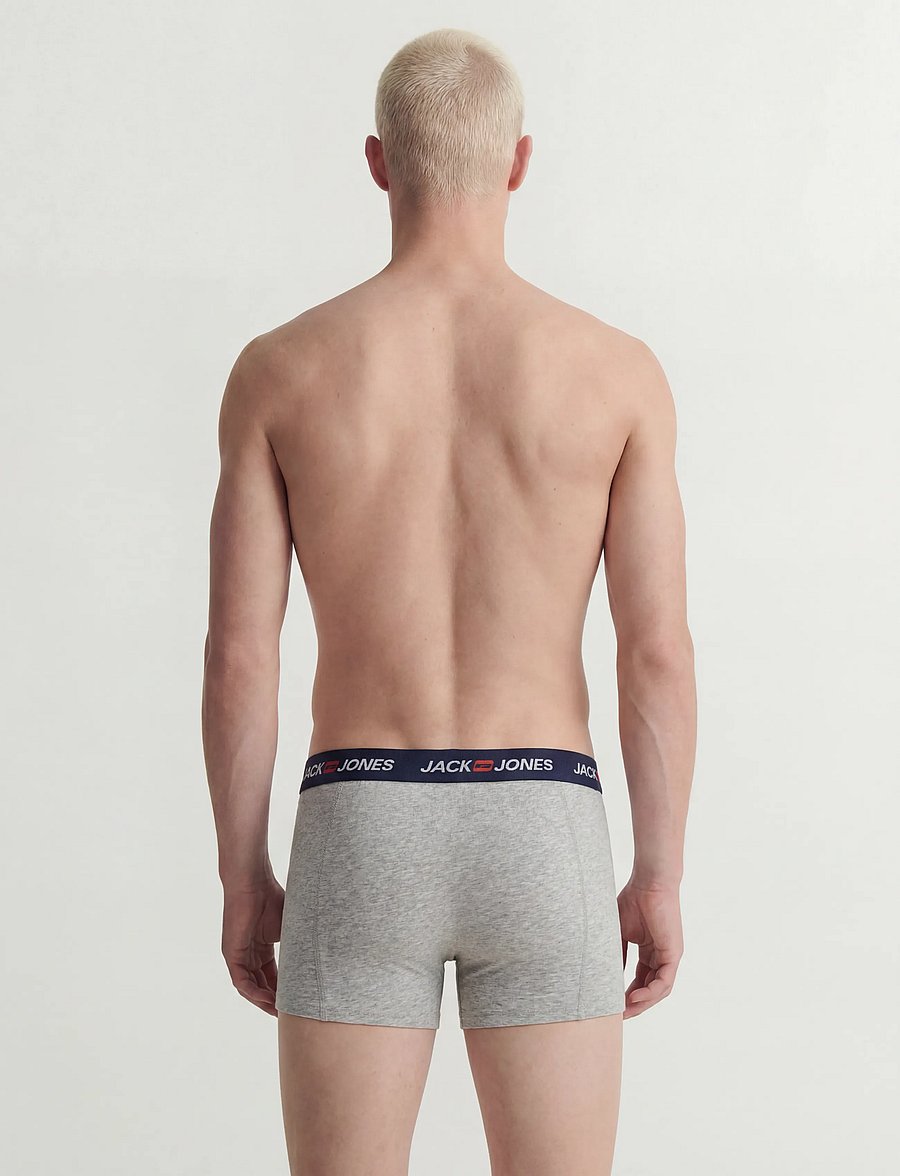Jack & Jones - JACCORP OLD LOGO TRUNKS 7 PACK - black - 3
