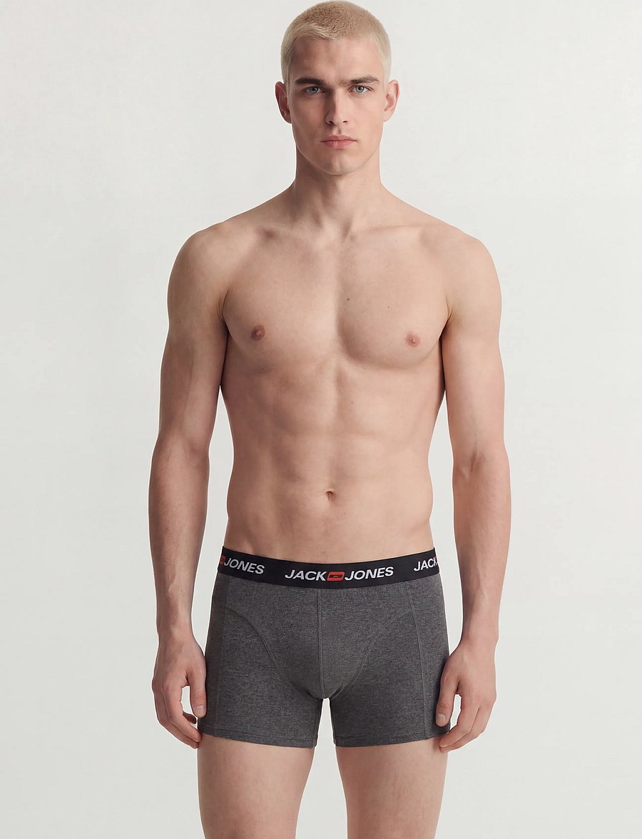 Jack & Jones - JACCORP OLD LOGO TRUNKS 7 PACK - black - 4