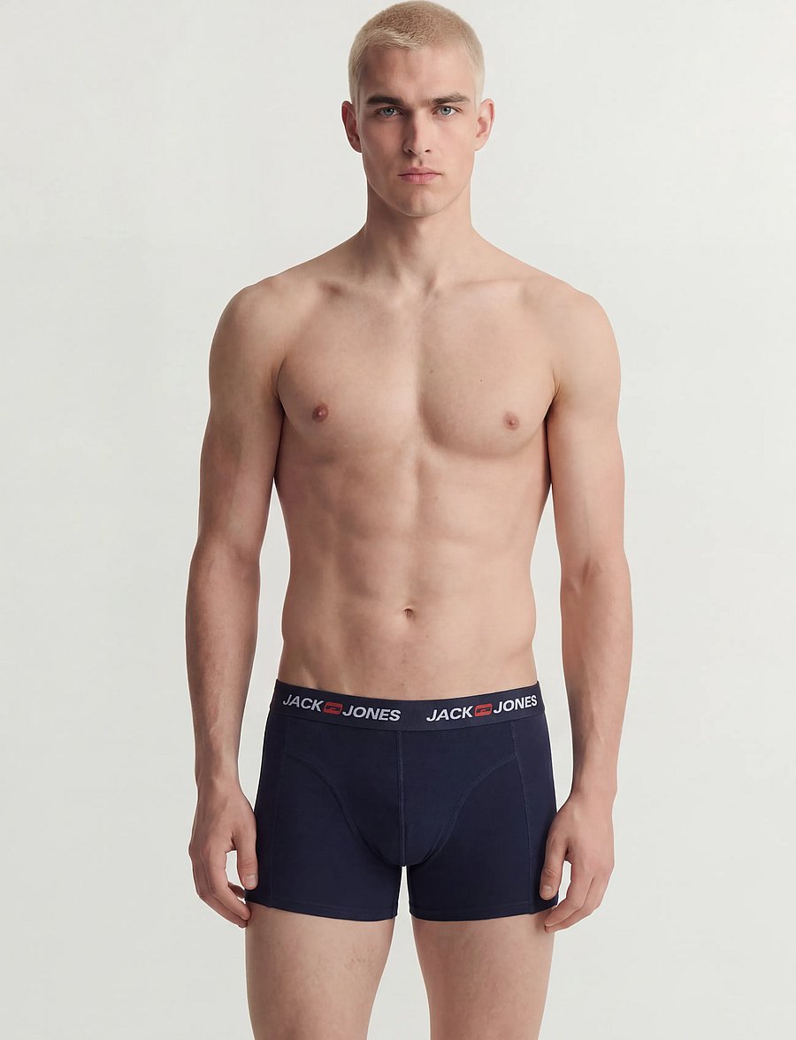 Jack & Jones - JACCORP OLD LOGO TRUNKS 7 PACK - black - 5