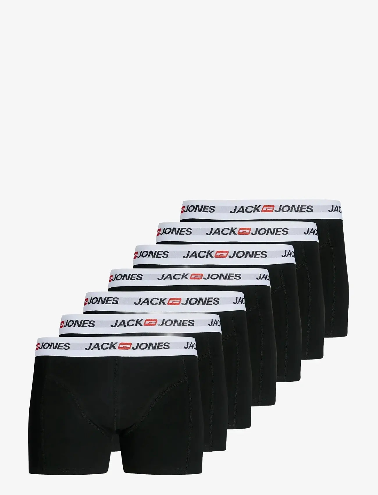 Jack & Jones - JACCORP OLD LOGO TRUNKS 7 PACK - gifts below 15000kr - black - 0