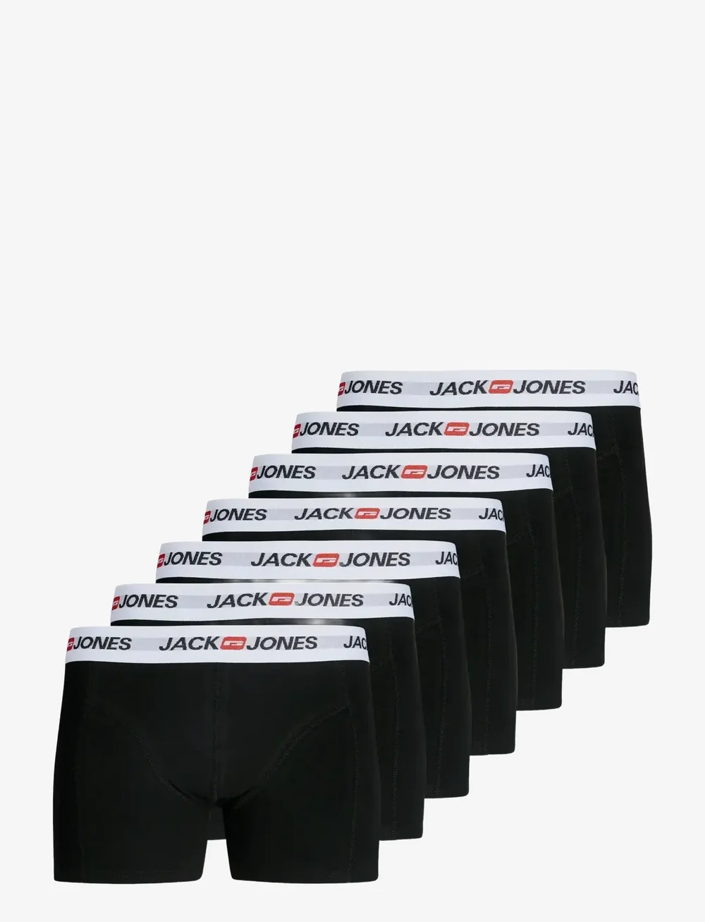 Jack & Jones - JACCORP OLD LOGO TRUNKS 7 PACK - multipack underbukser - black - 1