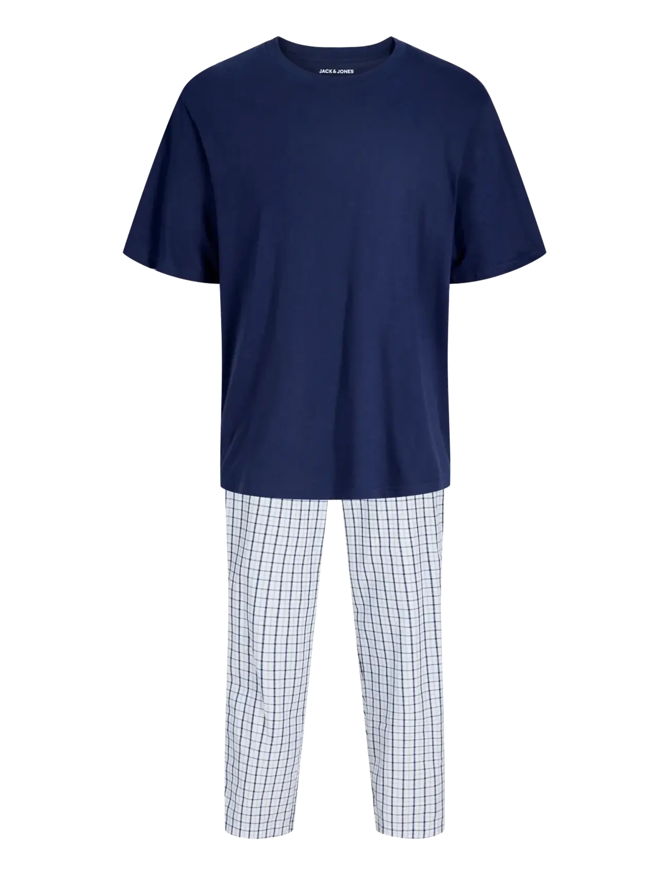 Jack & Jones JACFLORENCE SS TEE AND PANTS SET W - Nattøj - OCEAN CAVERN / navy