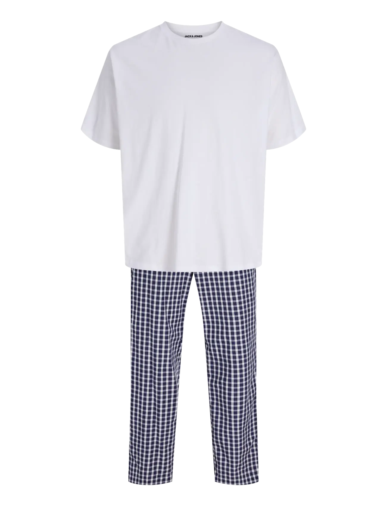 Jack & Jones JACFLORENCE SS TEE AND PANTS SET W - Kollektioner - WHITE / white