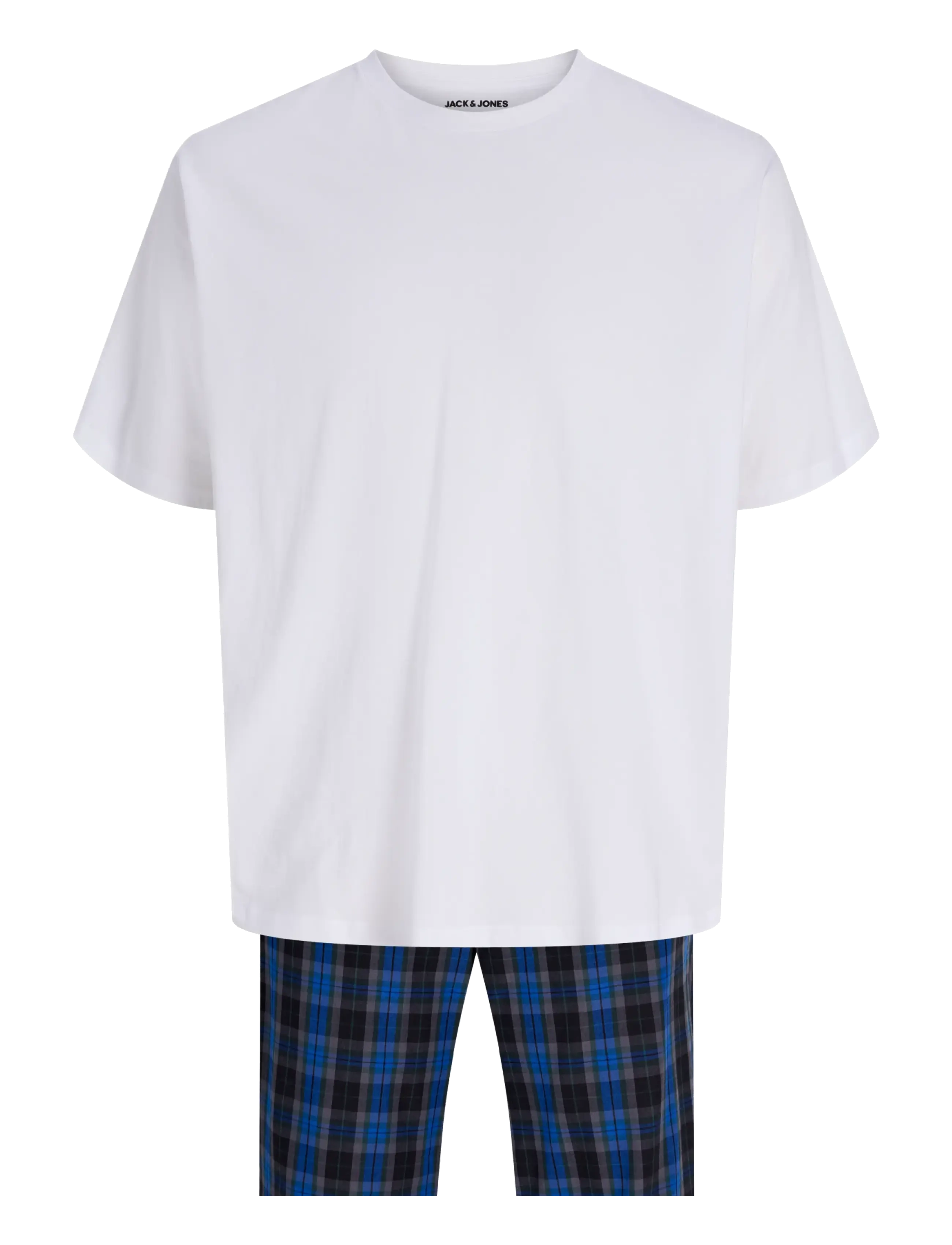 Jack & Jones - JACFLORENCE SS TEE AND PANTS SET W - pidžaamakomplektid - white - 1