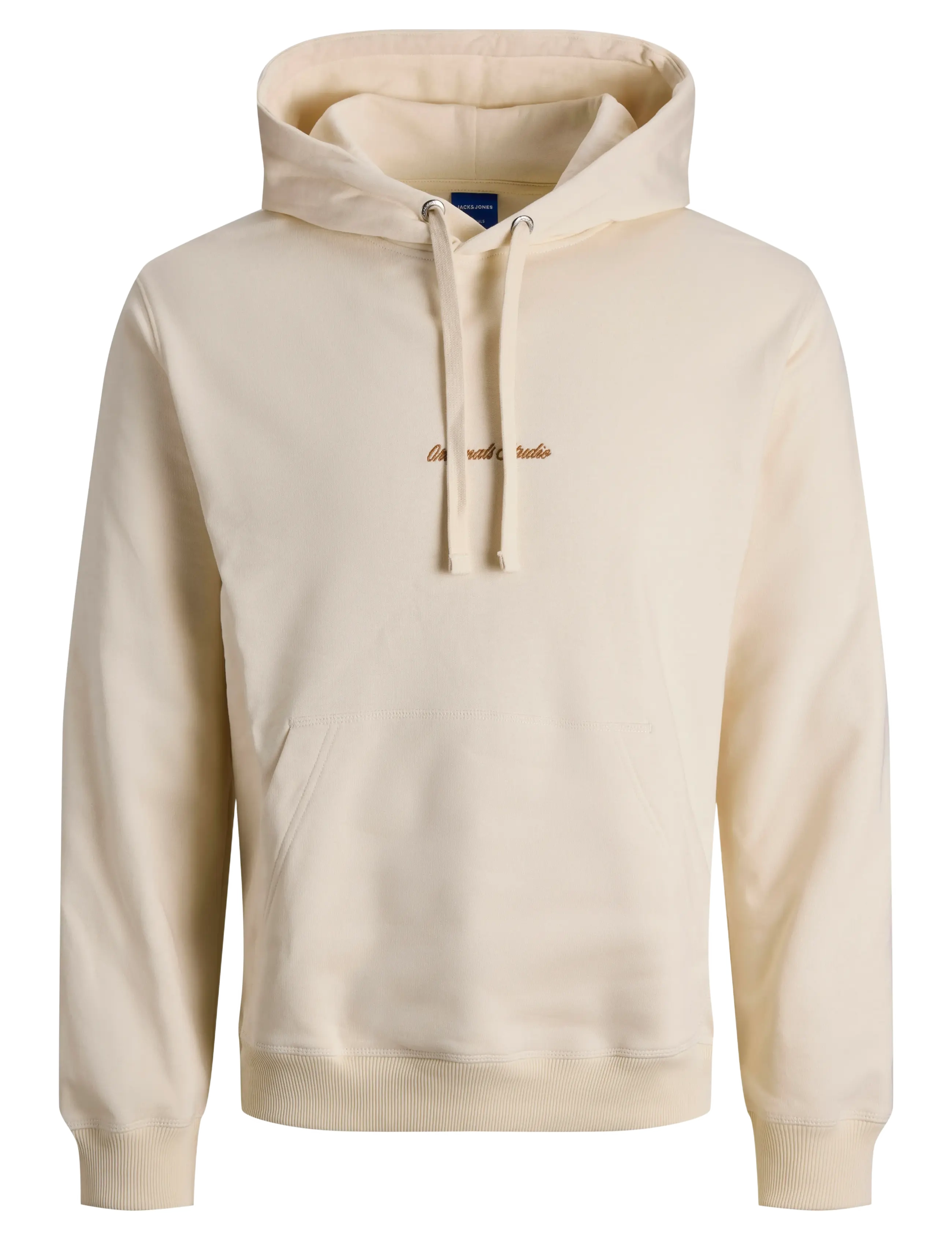 Jack & Jones JORNORREBRO EMB SWEAT HOOD NOOS - Sweatshirts & hættetrøjer - ANTIQUE WHITE / cream