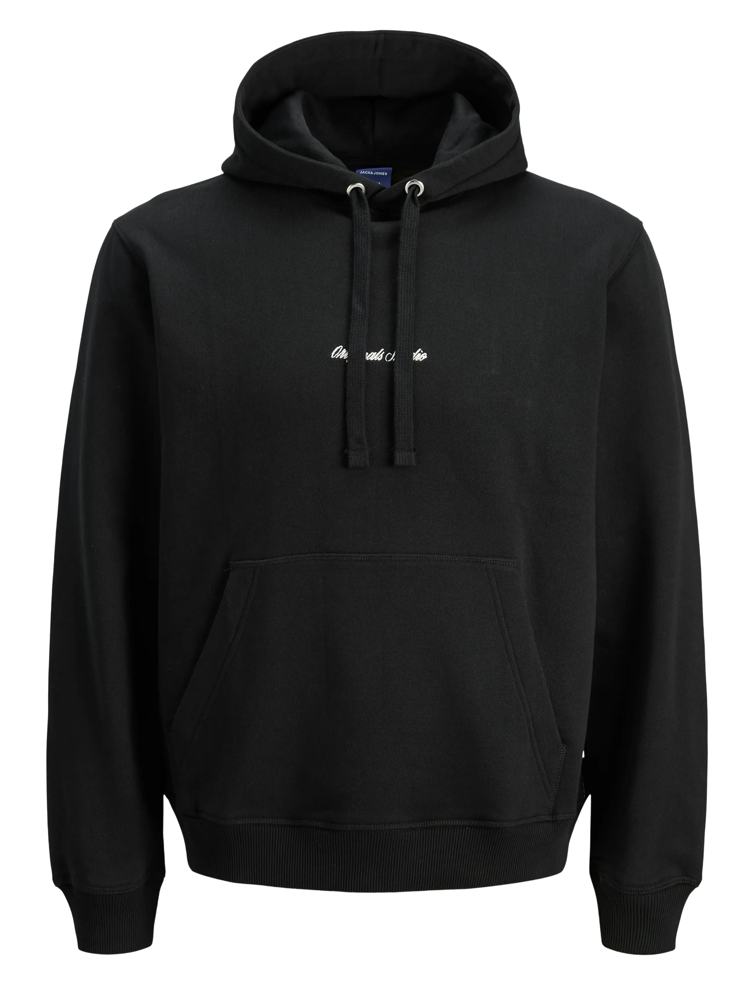 Jack & Jones JORNORREBRO EMB SWEAT HOOD NOOS - Sweatshirts & hoodies - BLACK / black