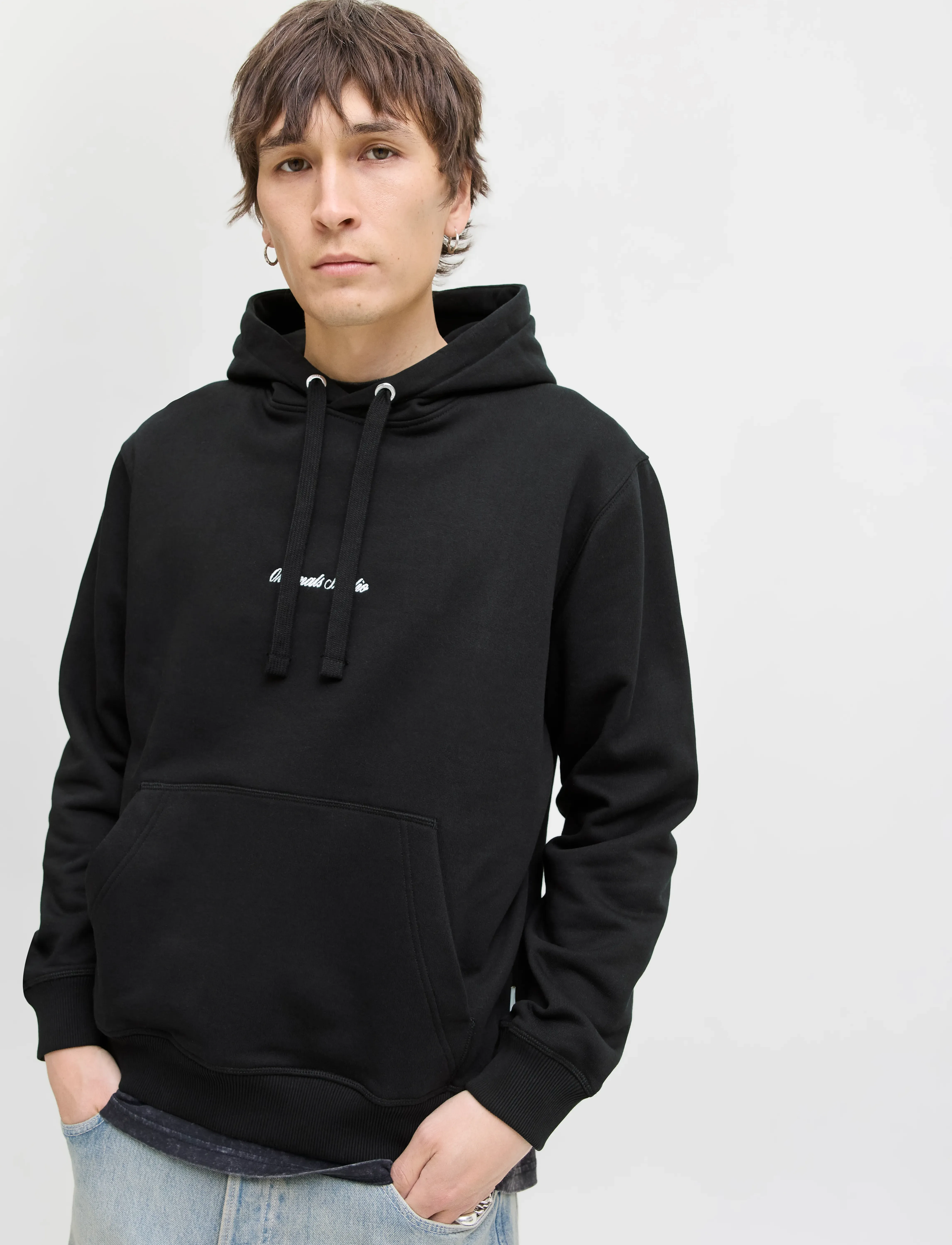 JACK & JONES Jornorrebro Emb Sweat Hood Noos hoodies herr – bild 6