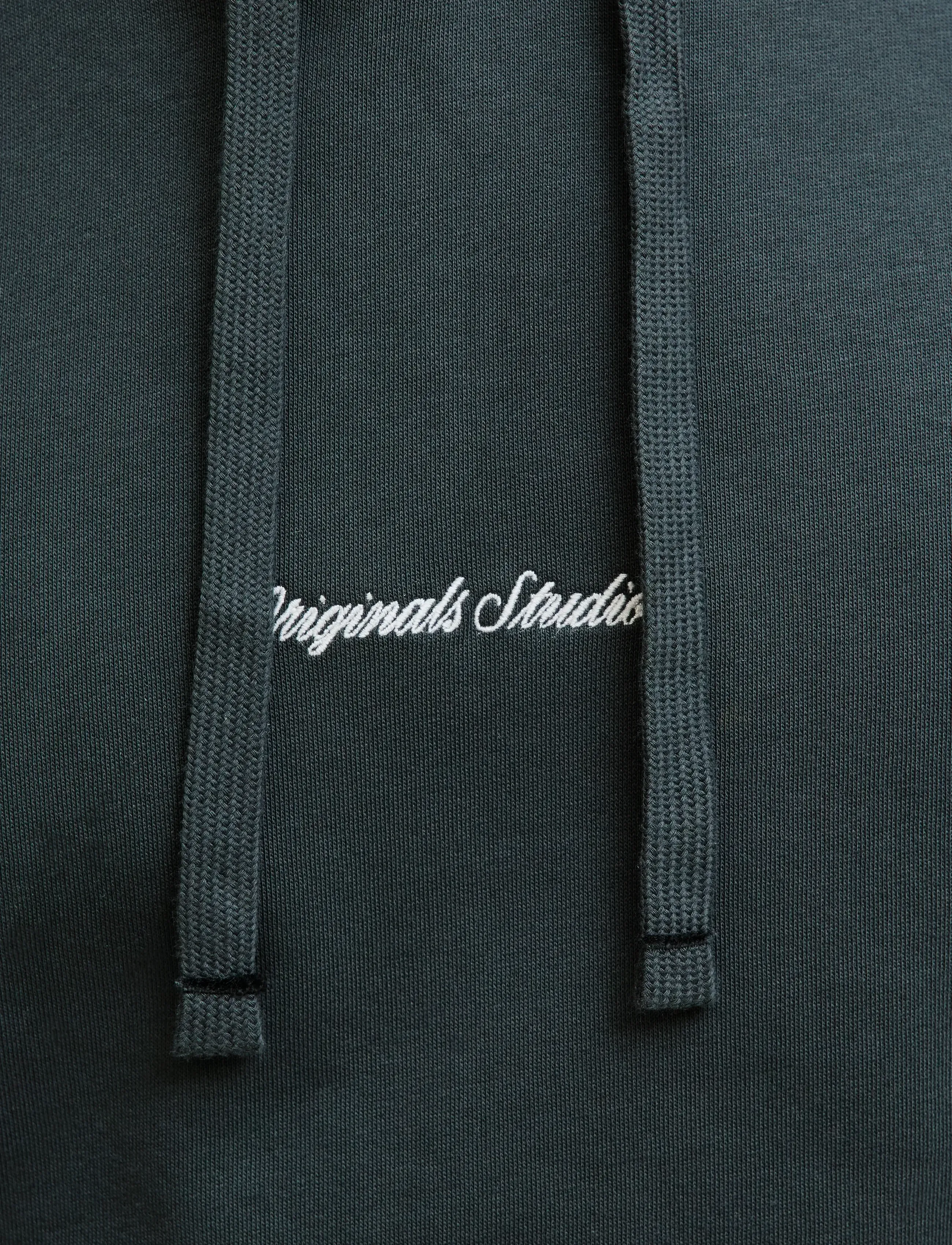 Jack & Jones - JORNORREBRO EMB SWEAT HOOD NOOS - hættetrøjer - forest river - 5
