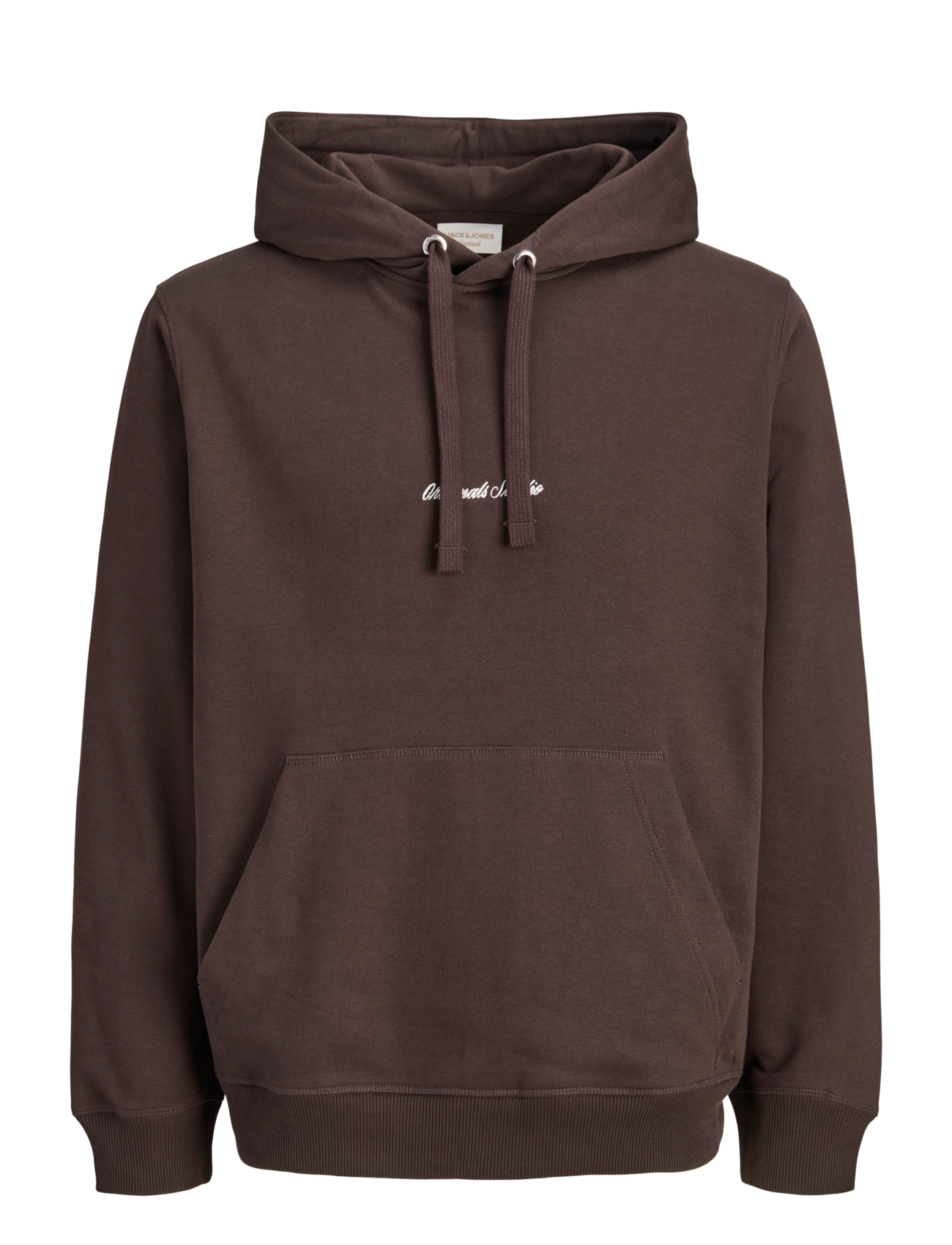 Jack & Jones - JORNORREBRO EMB SWEAT HOOD NOOS - kapuzenpullover - java - 1