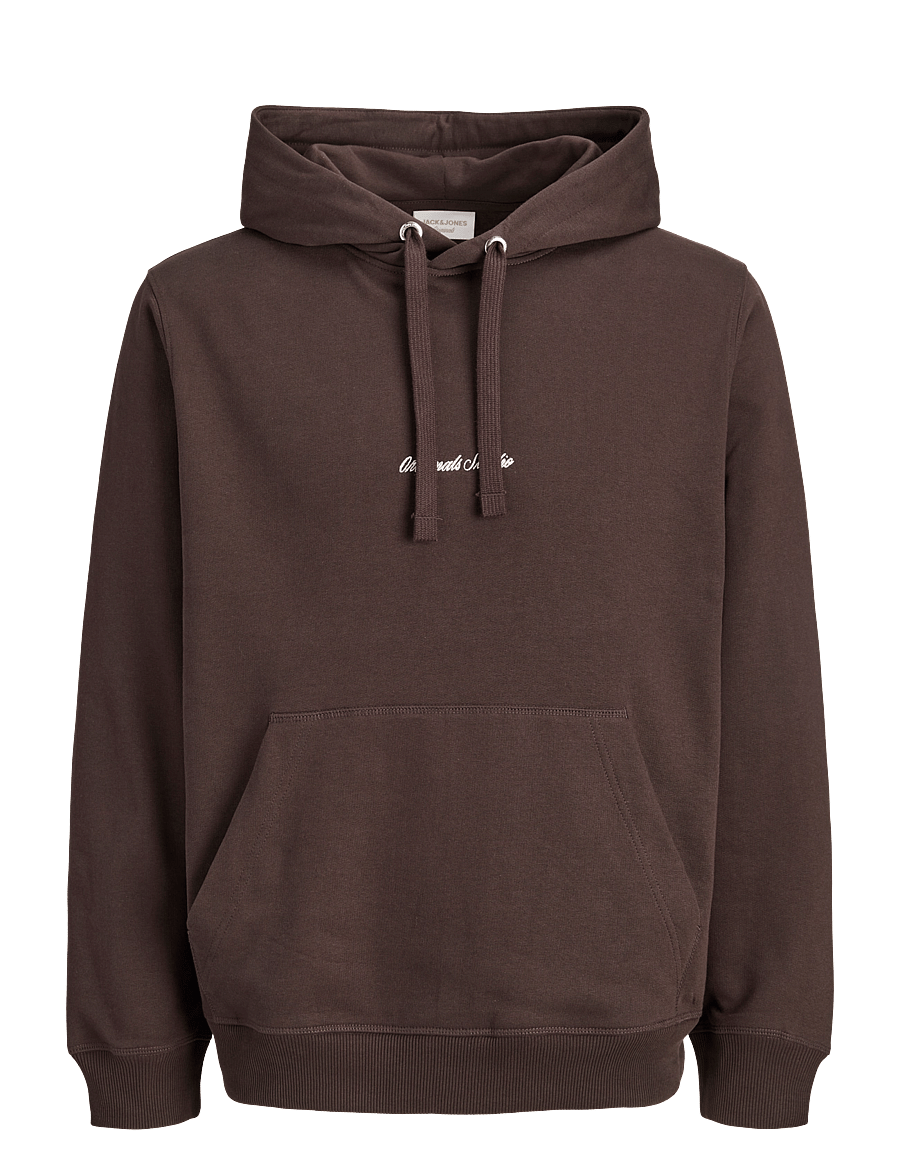Jack & Jones - JORNORREBRO EMB SWEAT HOOD NOOS - kapuzenpullover - java - 1
