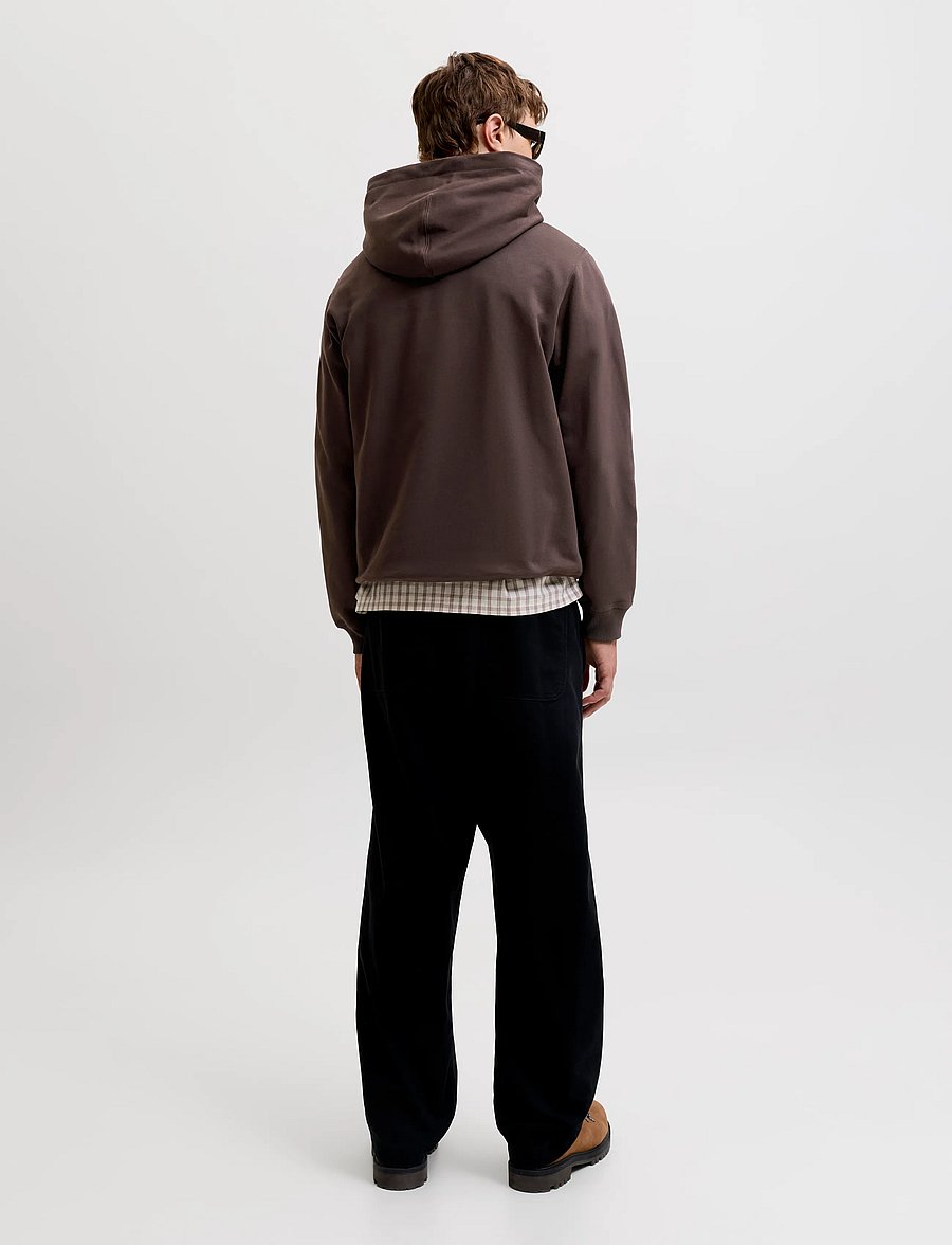 Jack & Jones - JORNORREBRO EMB SWEAT HOOD NOOS - kapuzenpullover - java - 3