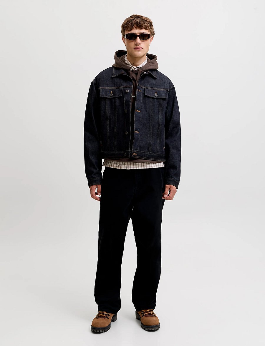 Jack & Jones - JORNORREBRO EMB SWEAT HOOD NOOS - kapuzenpullover - java - 4