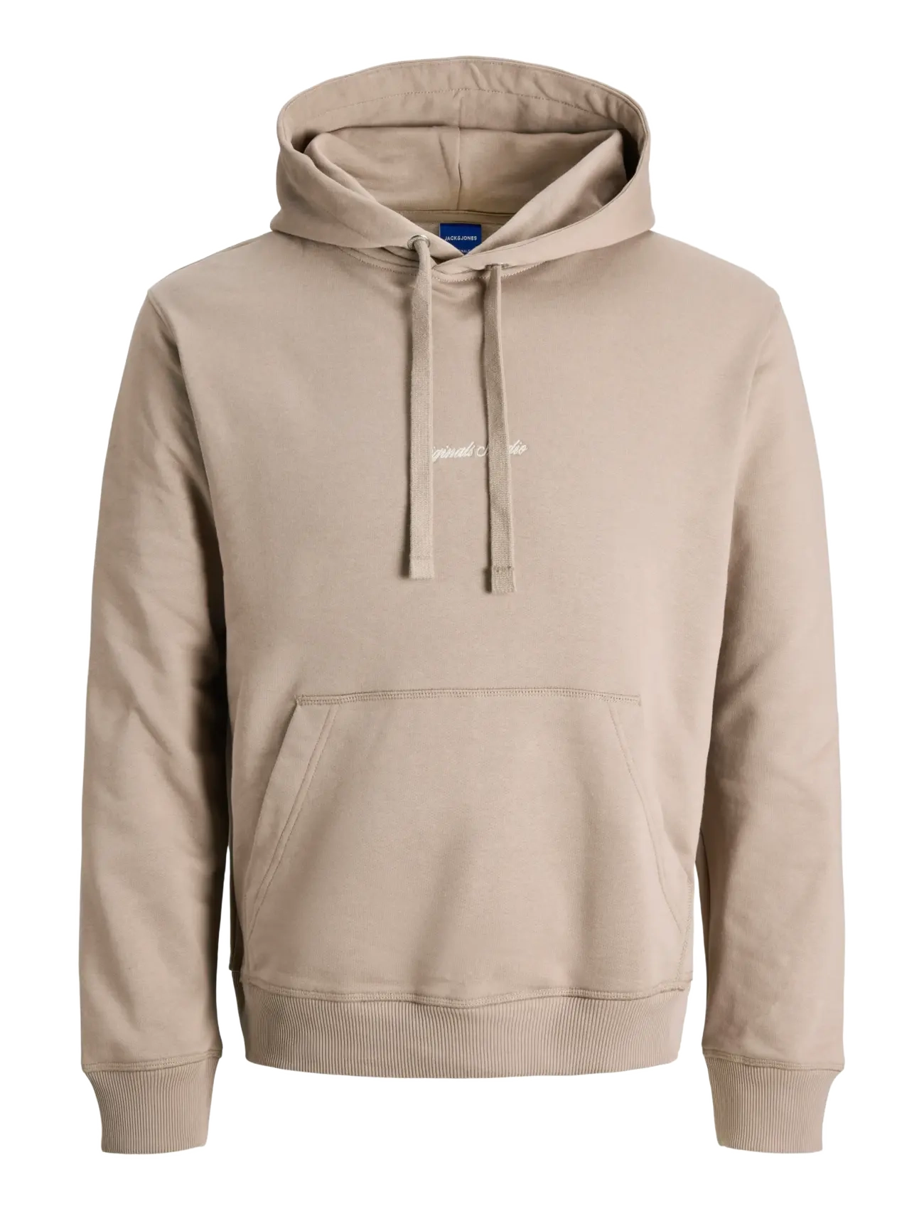 Jack & Jones JORNORREBRO EMB SWEAT HOOD NOOS - Sweatshirts & Kapuzenpullover - MOCHA MERINGUE / beige