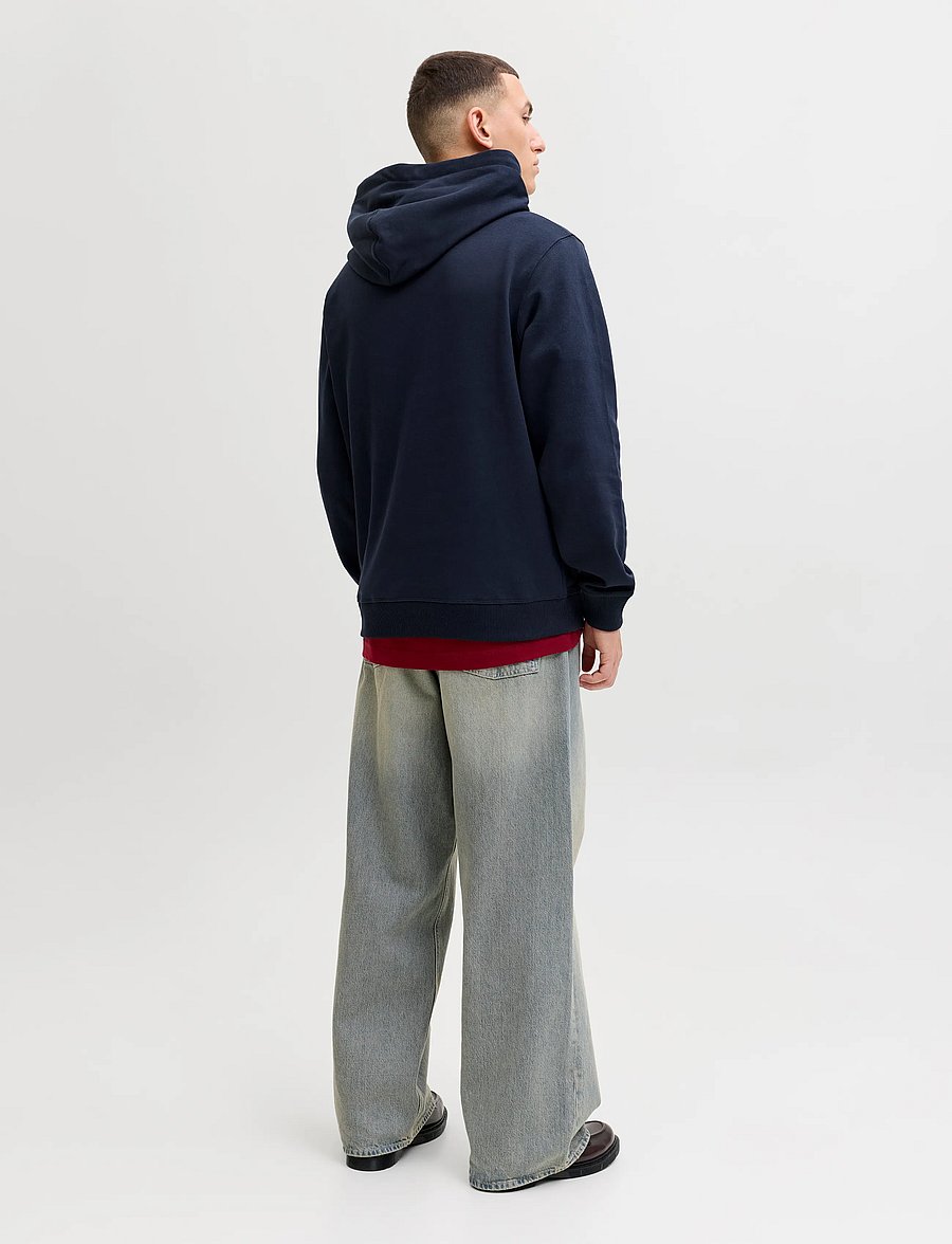 Jack & Jones - JORNORREBRO EMB SWEAT HOOD NOOS - kapuzenpullover - sky captain - 2
