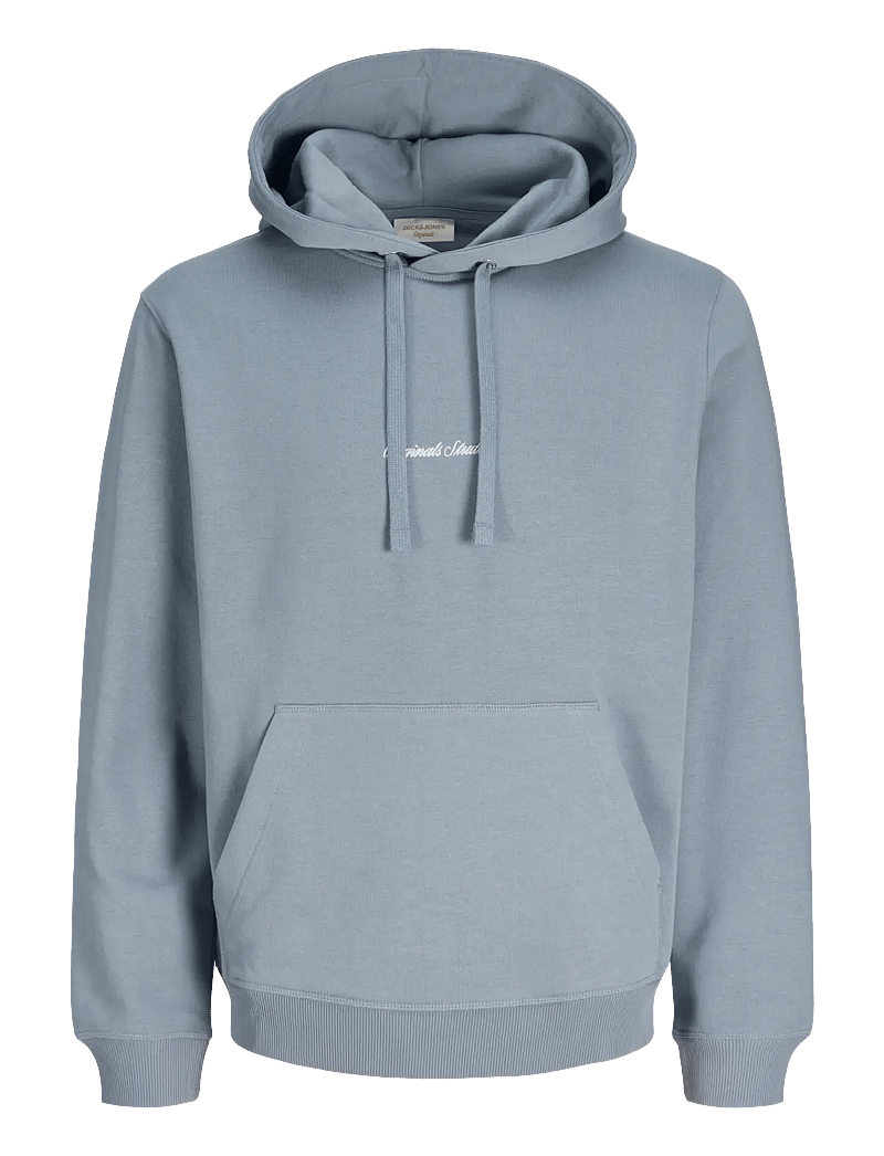 Jack & Jones - JORNORREBRO EMB SWEAT HOOD NOOS - kapuutsiga dressipluusid - tradewinds - 1