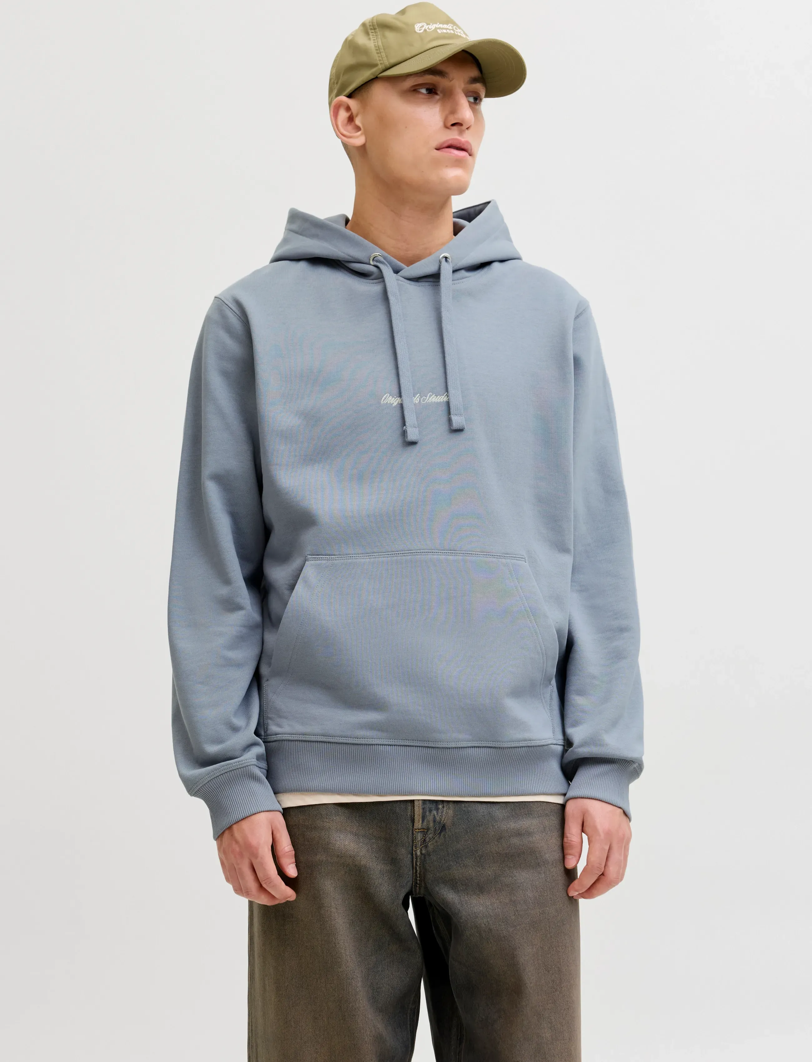 Jack & Jones JORNORREBRO EMB SWEAT HOOD NOOS - Sweatshirts - TRADEWINDS / blue