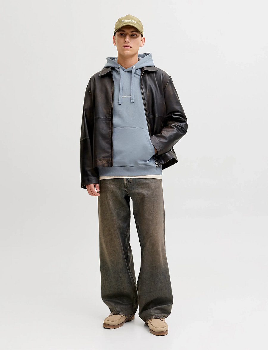 Jack & Jones - JORNORREBRO EMB SWEAT HOOD NOOS - kapuzenpullover - tradewinds - 3