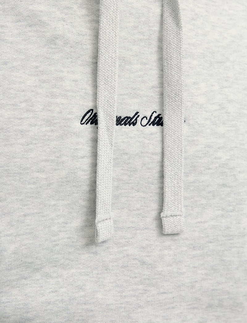 Jack & Jones - JORNORREBRO EMB SWEAT HOOD NOOS - sweats à capuche - white melange - 3