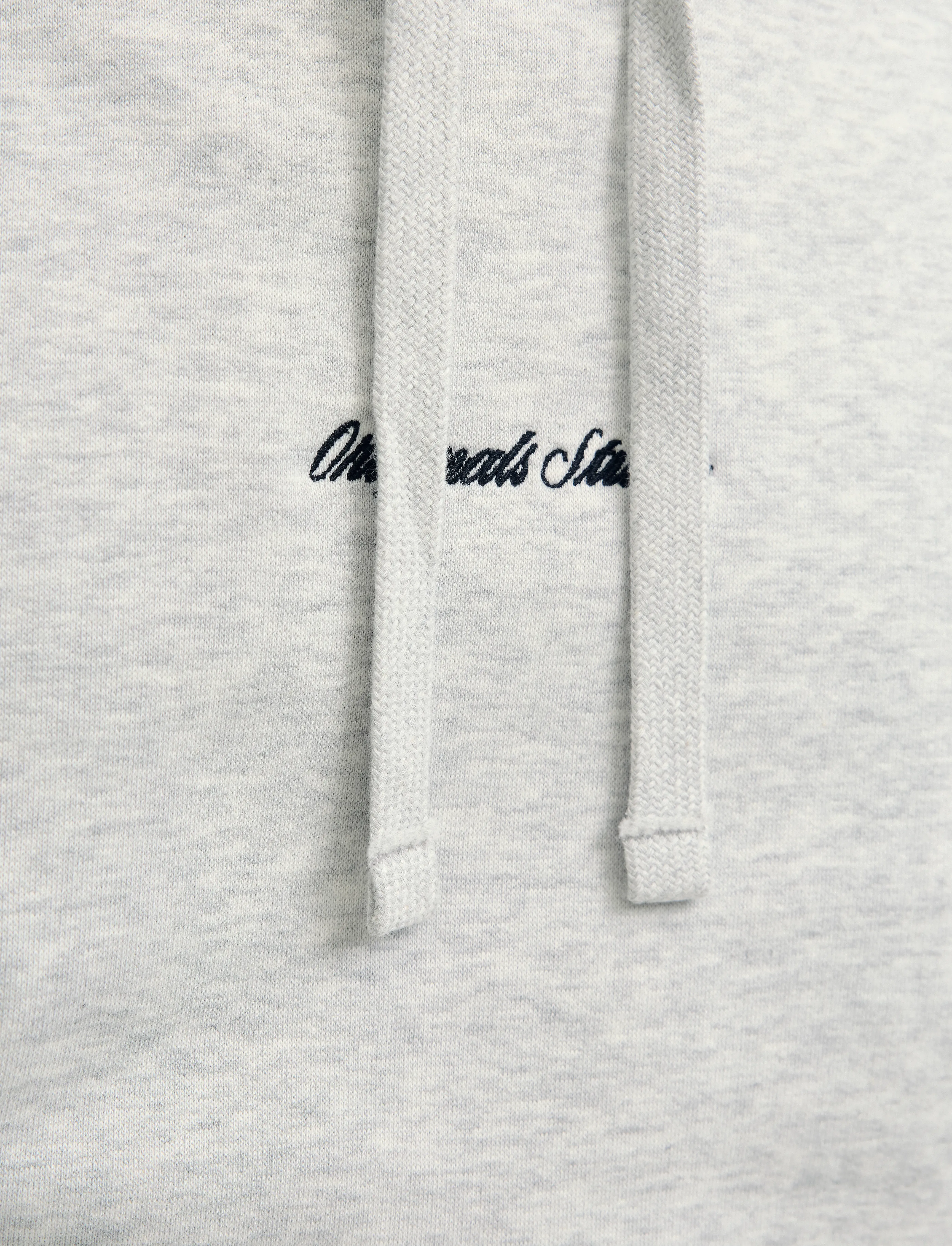 Jack & Jones - JORNORREBRO EMB SWEAT HOOD NOOS - sweats à capuche - white melange - 3