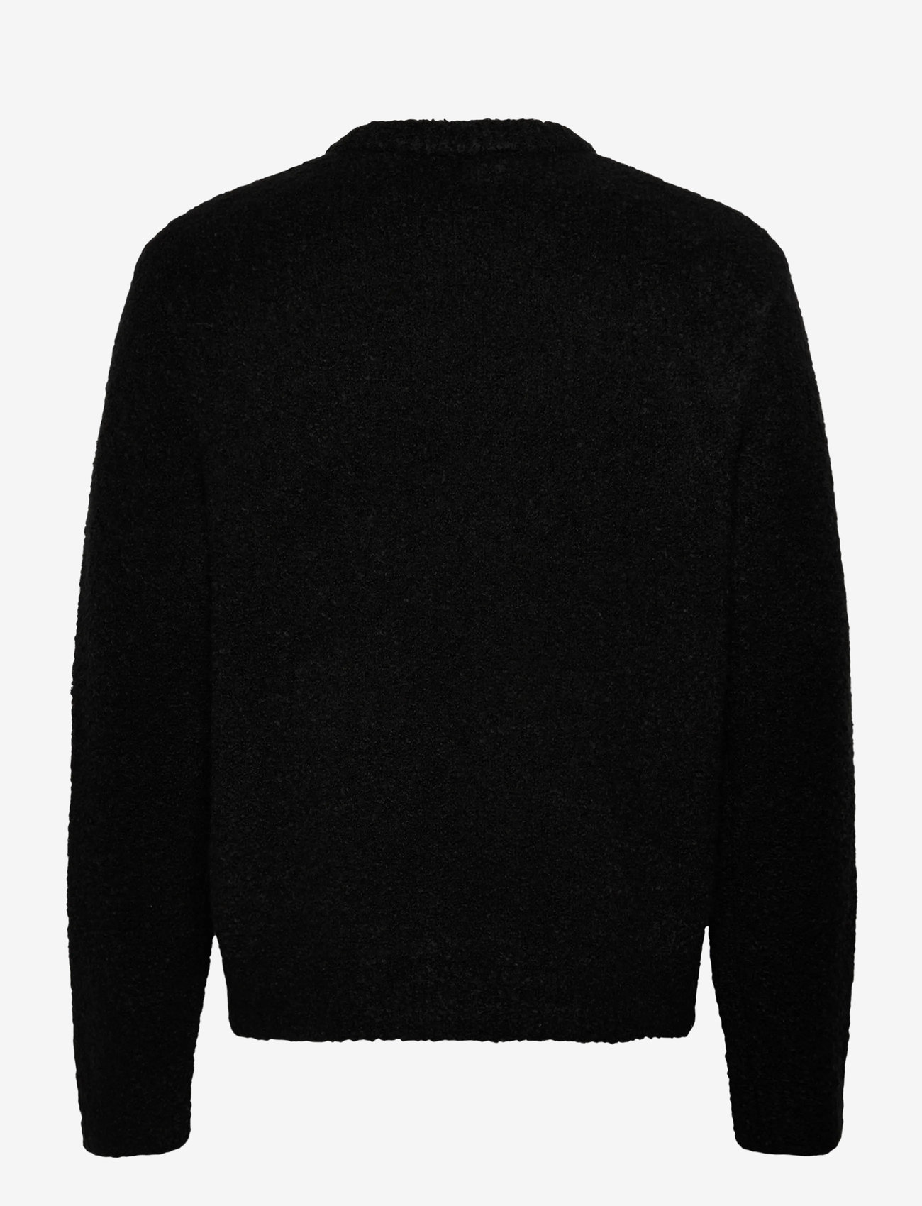 Jack & Jones - JORMEADOWS KNIT BOUCLE CREW NECK - rundhals - black - 1