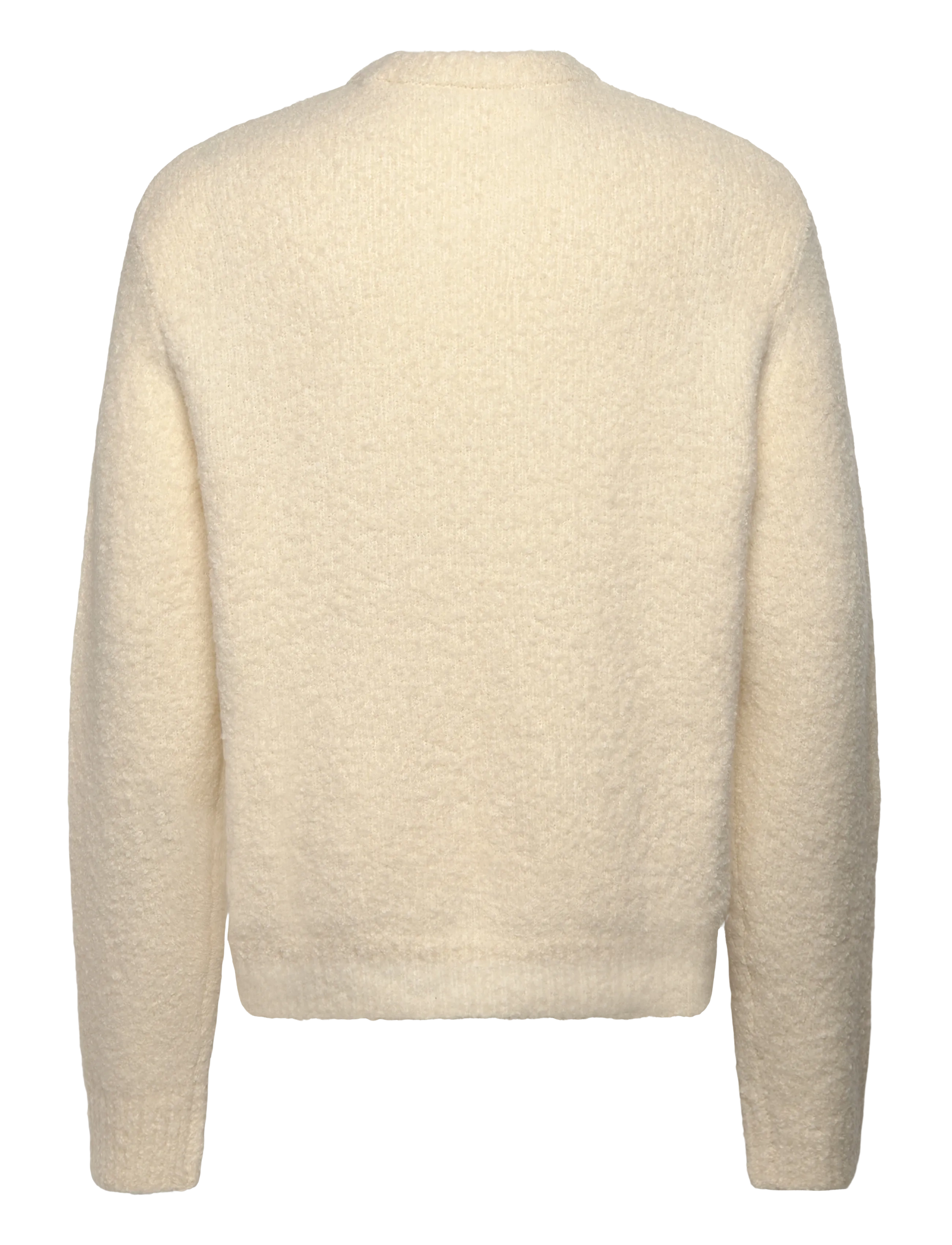 Jack & Jones - JORMEADOWS KNIT BOUCLE CREW NECK - pulls col rond - sea salt - 1