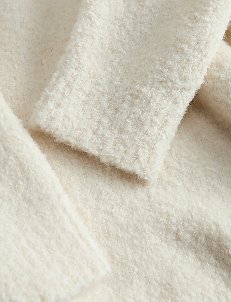 Jack & Jones - JORMEADOWS KNIT BOUCLE CREW NECK - pulls col rond - sea salt - 2