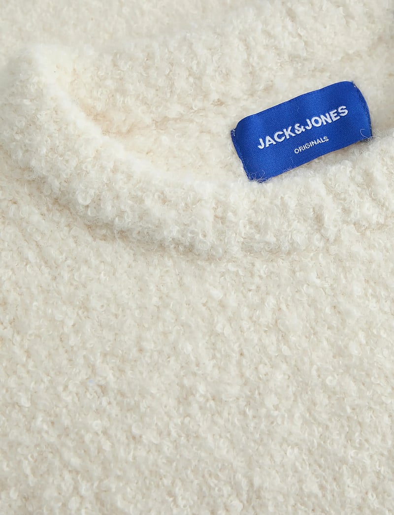 Jack & Jones - JORMEADOWS KNIT BOUCLE CREW NECK - rund hals - sea salt - 3