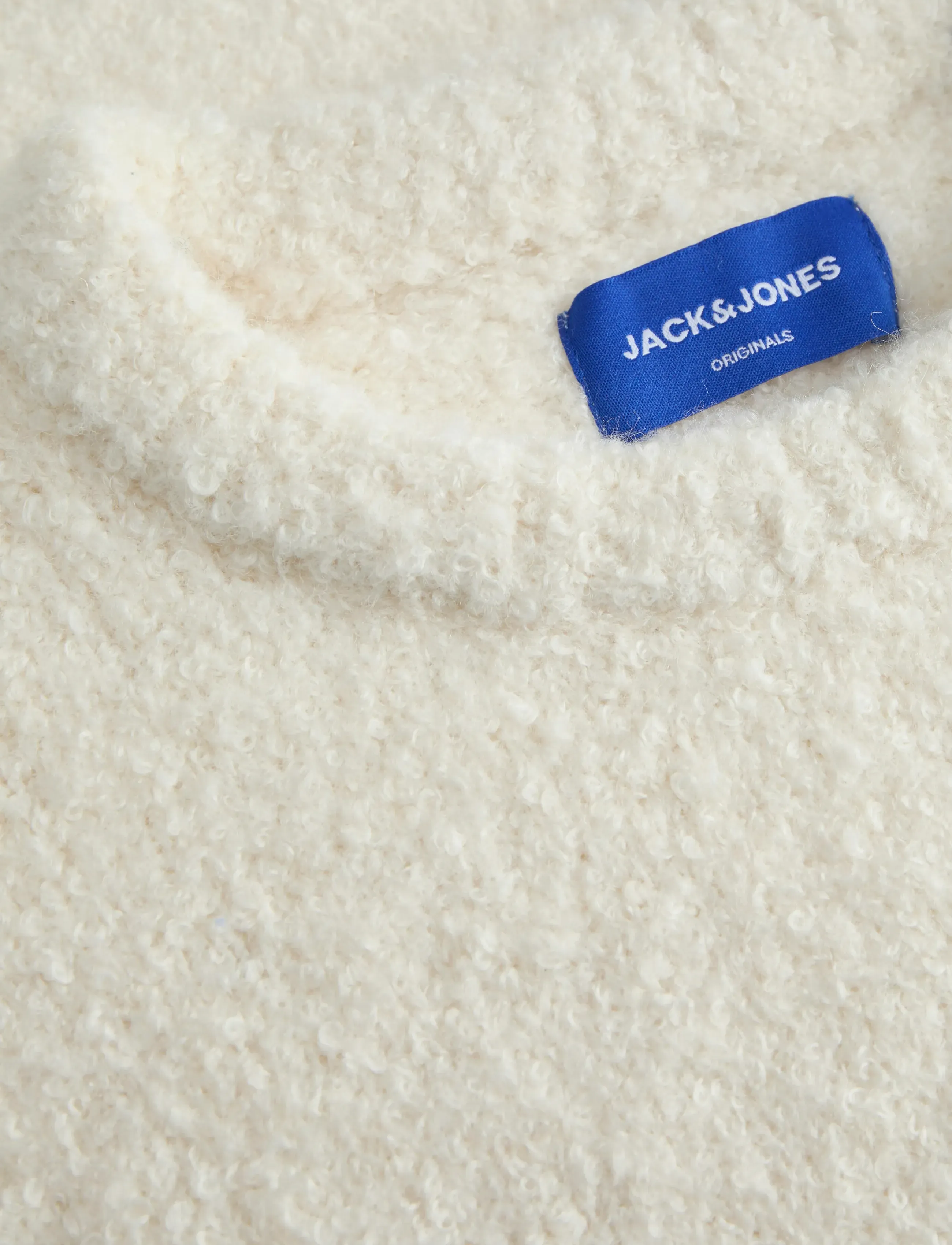 Jack & Jones - JORMEADOWS KNIT BOUCLE CREW NECK - pulls col rond - sea salt - 3