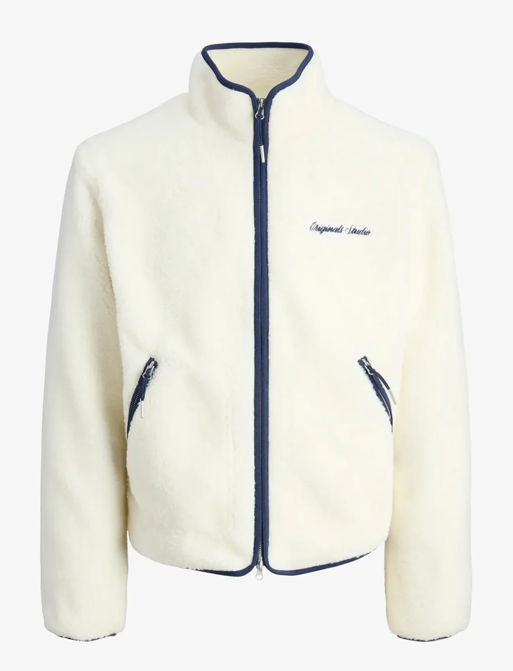 Jack & Jones - JORNORREBRO TEDDY JACKET SN - teddy-pullover - ocean cavern - 1