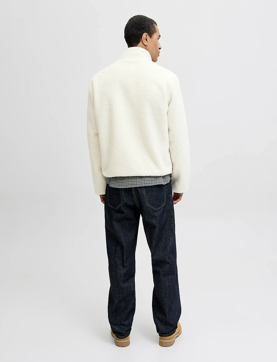 Jack & Jones - JORNORREBRO TEDDY JACKET SN - fleece-pullover - ocean cavern - 2